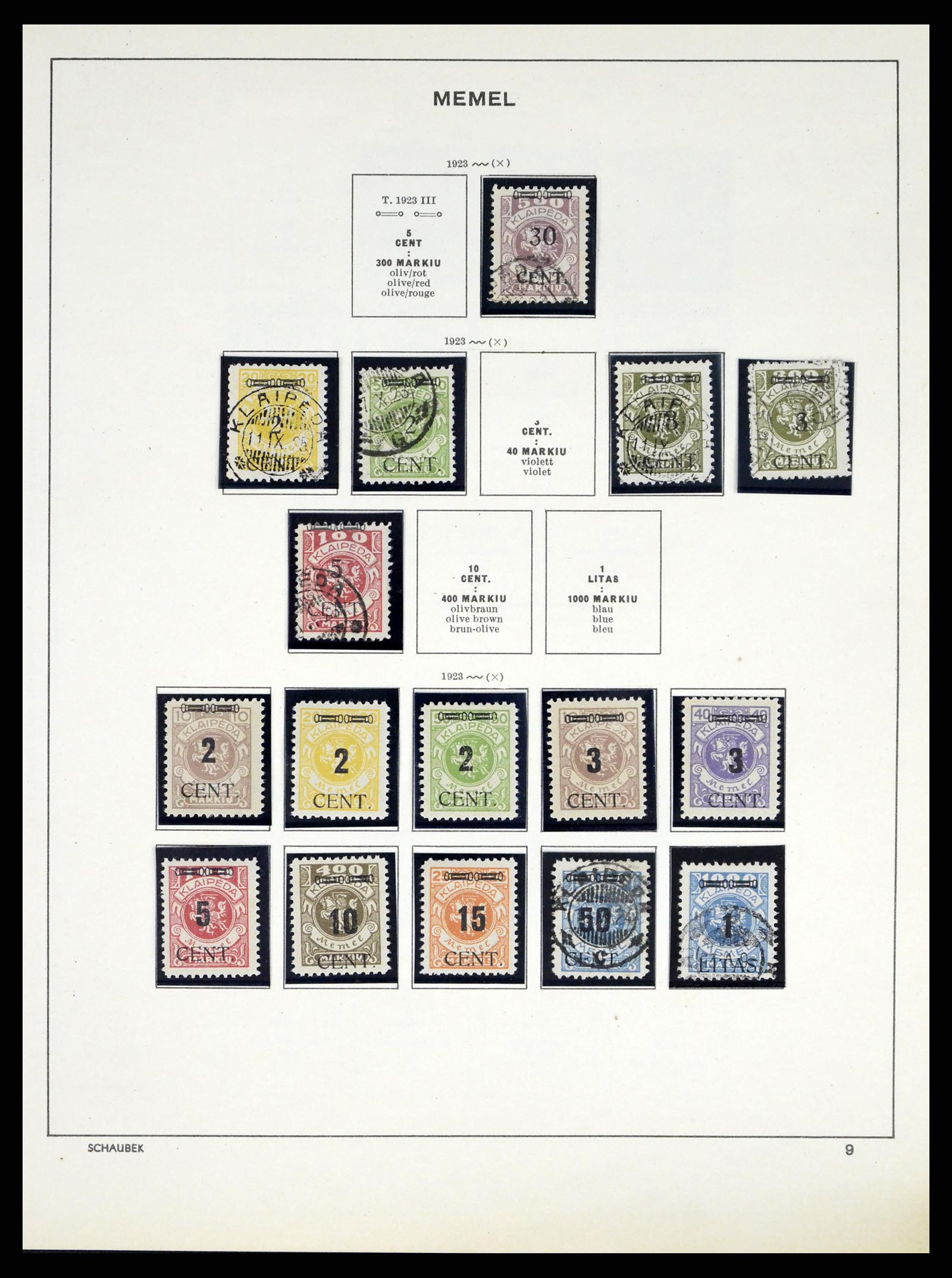 38025 0047 - Postzegelverzameling 38025 Duitse gebieden 1920-1959.