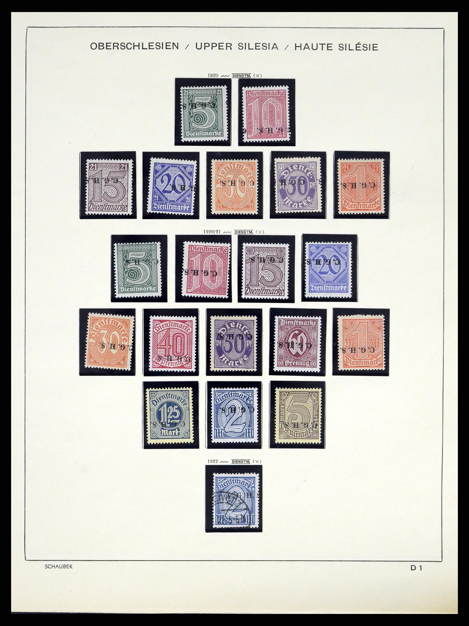 38025 0054 - Postzegelverzameling 38025 Duitse gebieden 1920-1959.