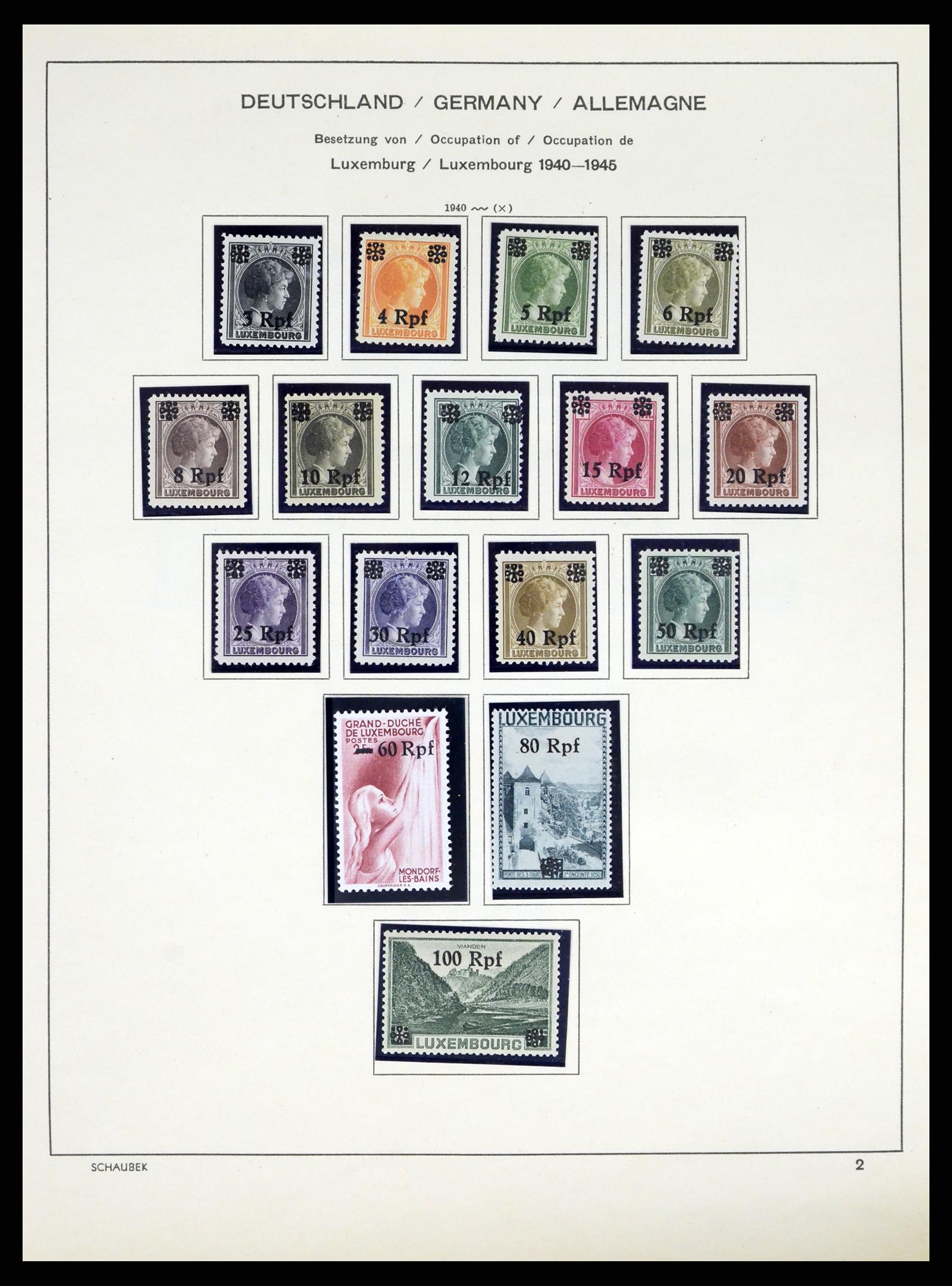 38025 0059 - Stamp collection 38025 German territories 1920-1959.