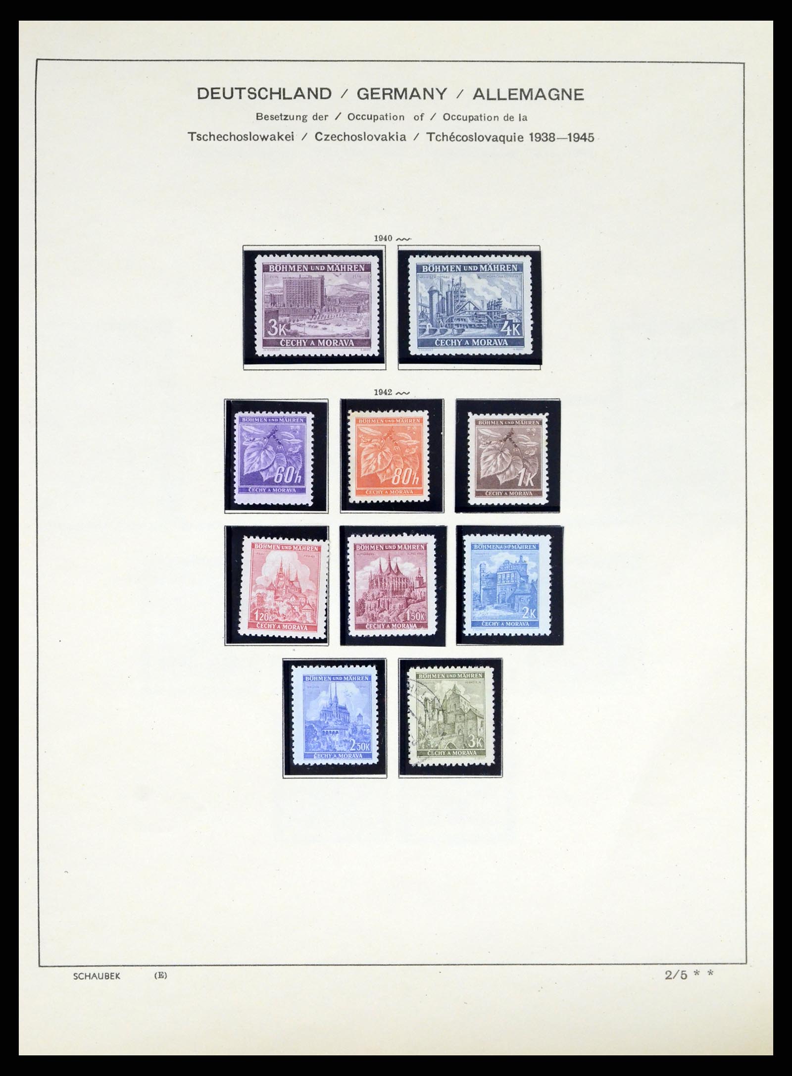 38025 0080 - Stamp collection 38025 German territories 1920-1959.