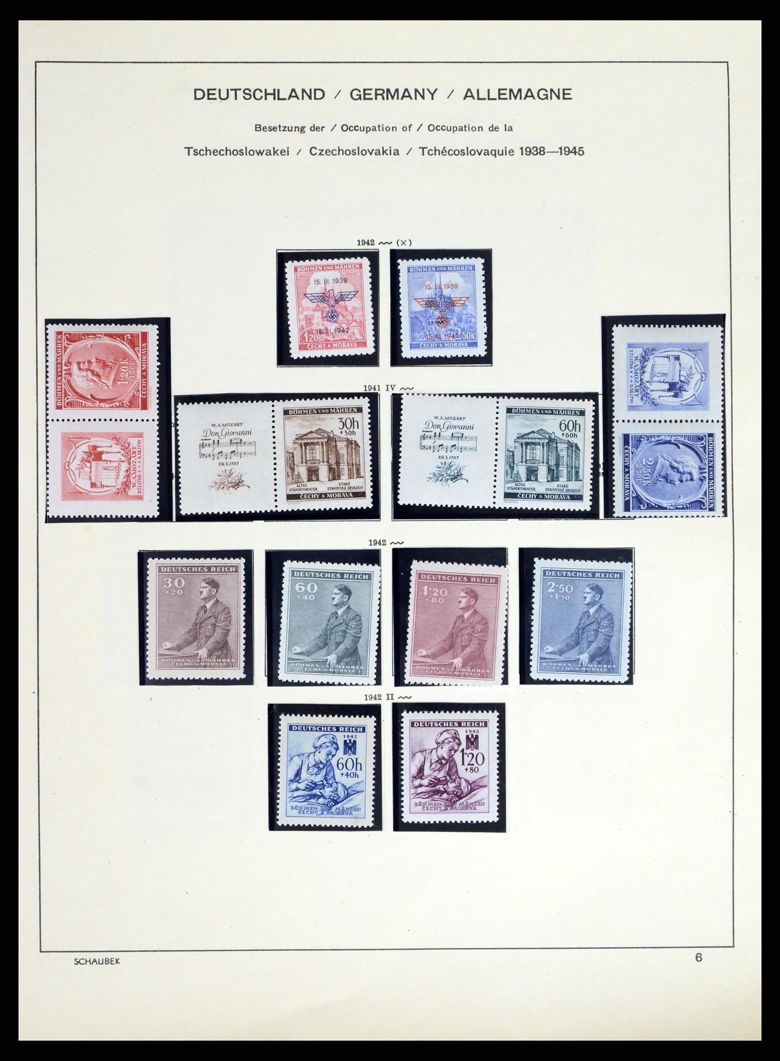 38025 0081 - Postzegelverzameling 38025 Duitse gebieden 1920-1959.