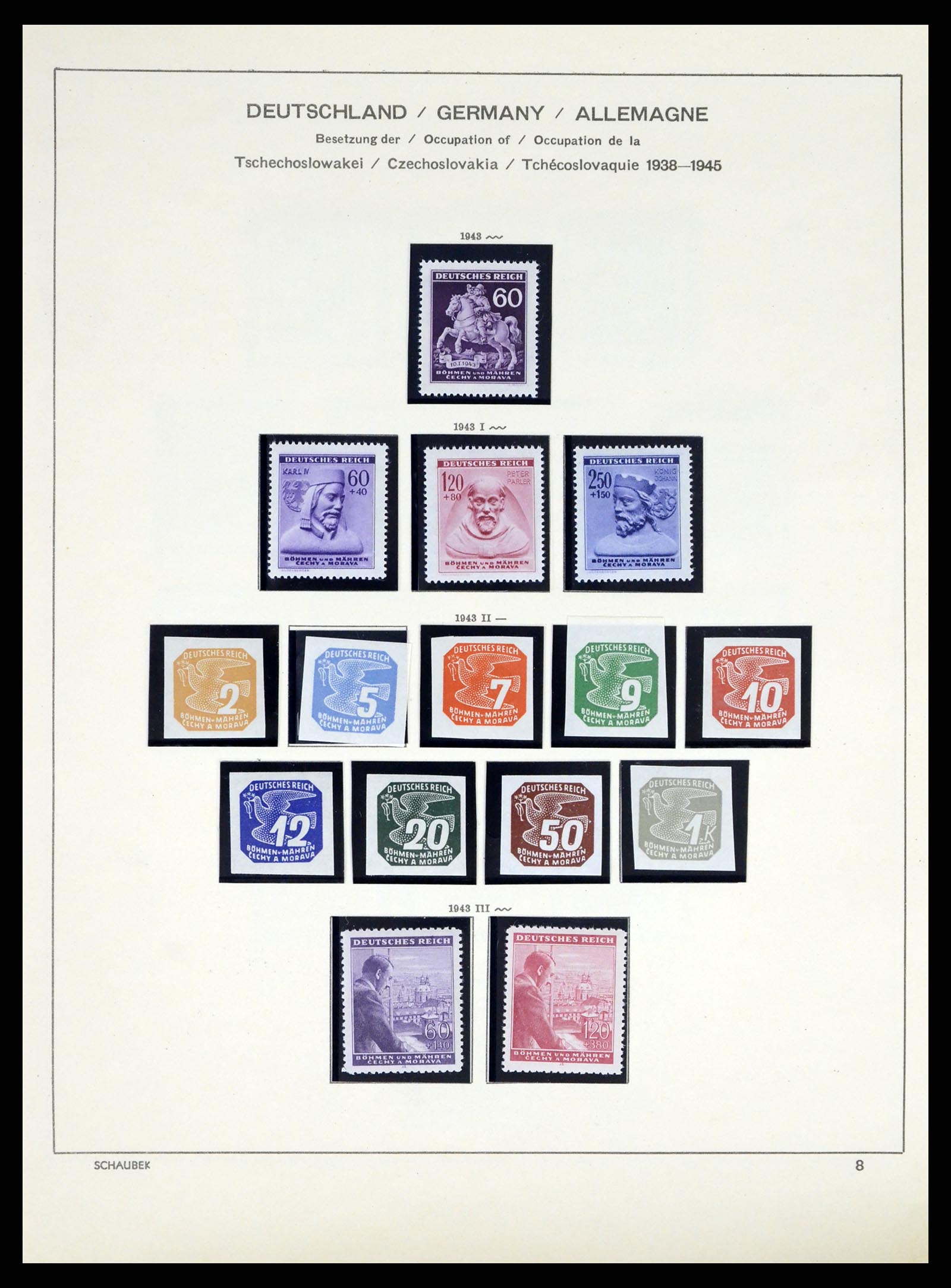 38025 0083 - Postzegelverzameling 38025 Duitse gebieden 1920-1959.