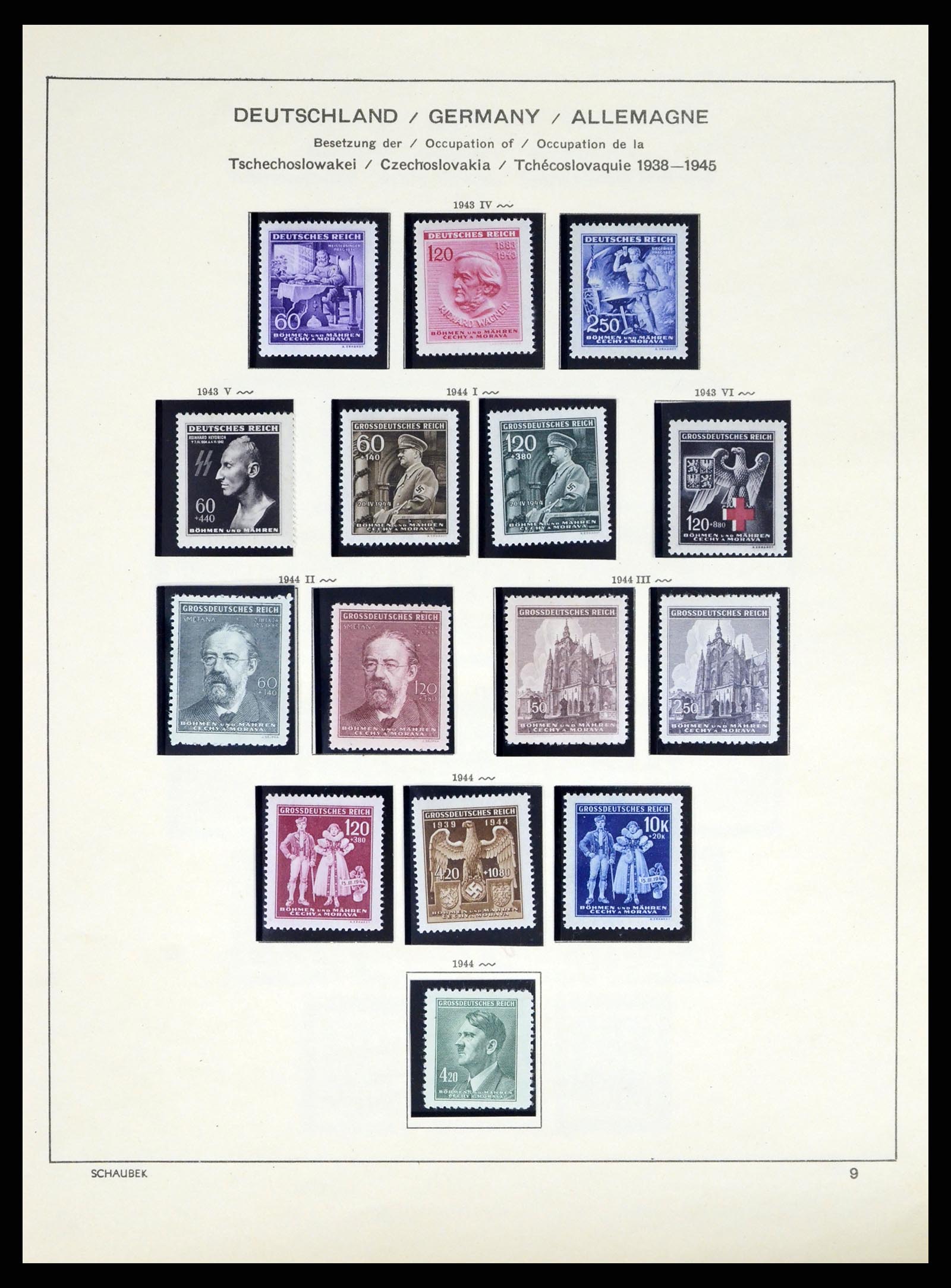 38025 0084 - Postzegelverzameling 38025 Duitse gebieden 1920-1959.