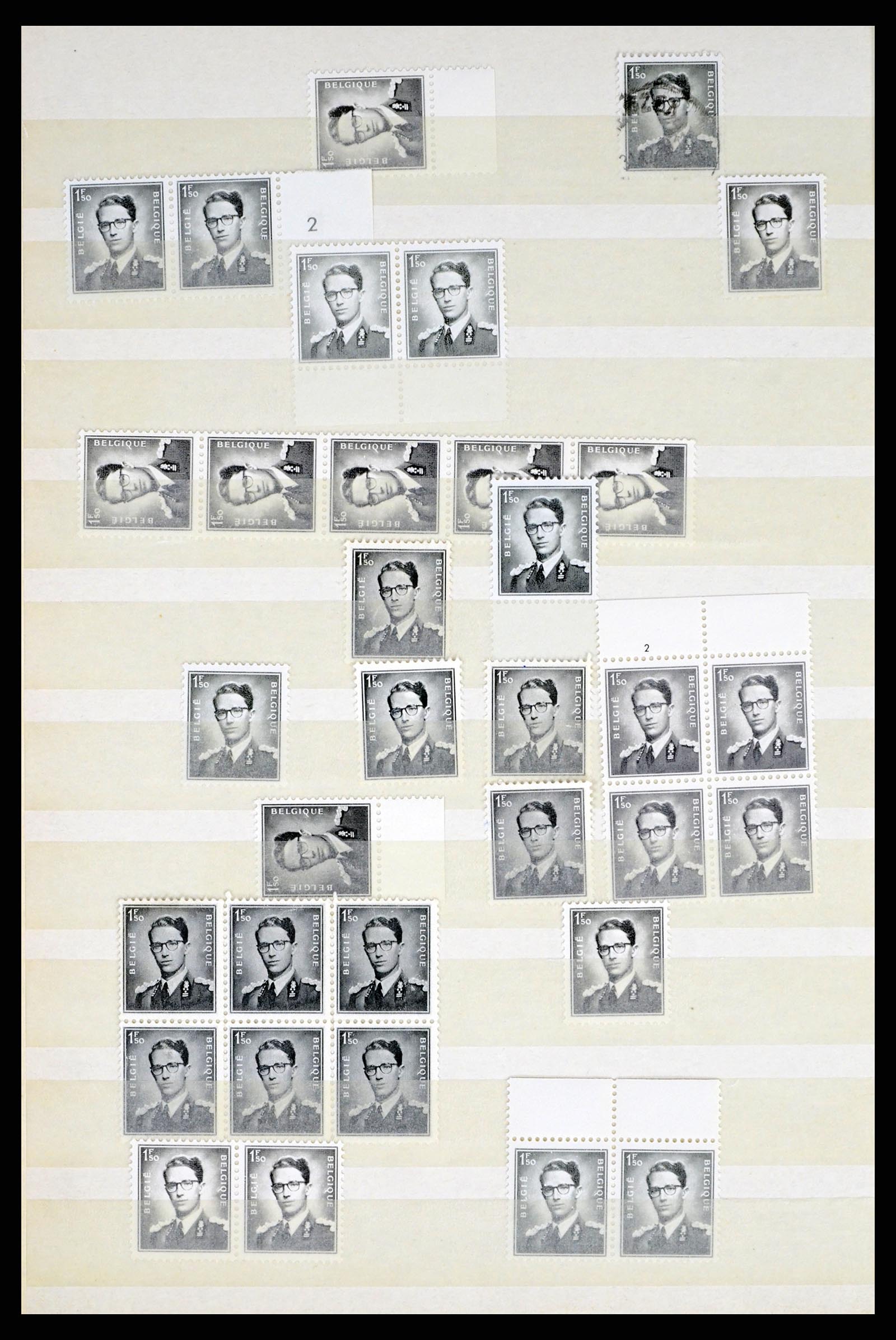 38028 0002 - Postzegelverzameling 38028 België 1953-1966.