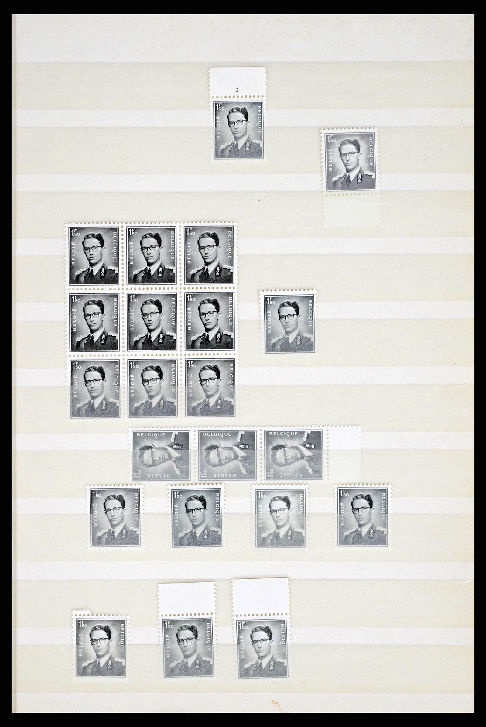 38028 0003 - Stamp collection 38028 Belgium 1953-1966.