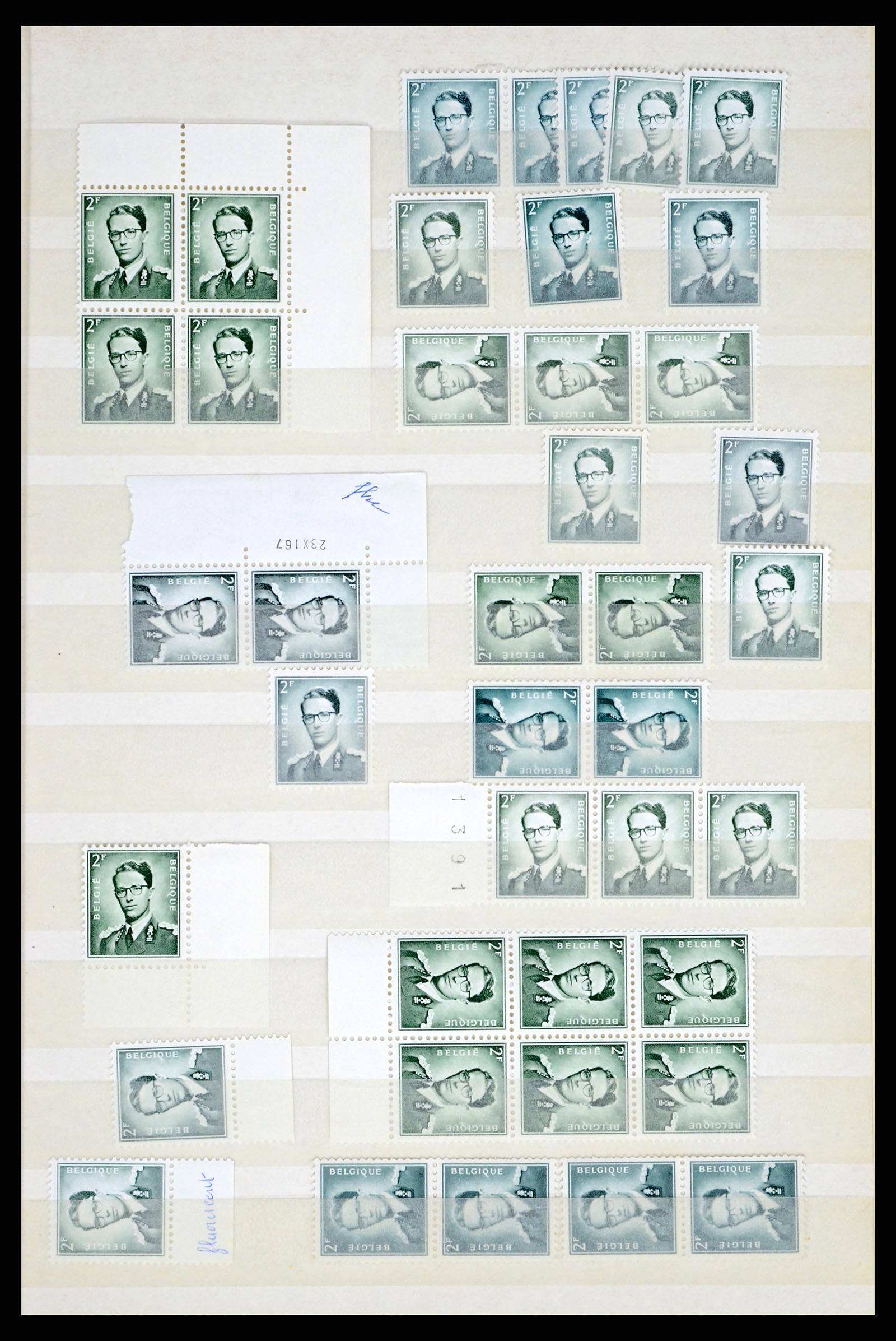 38028 0005 - Stamp collection 38028 Belgium 1953-1966.