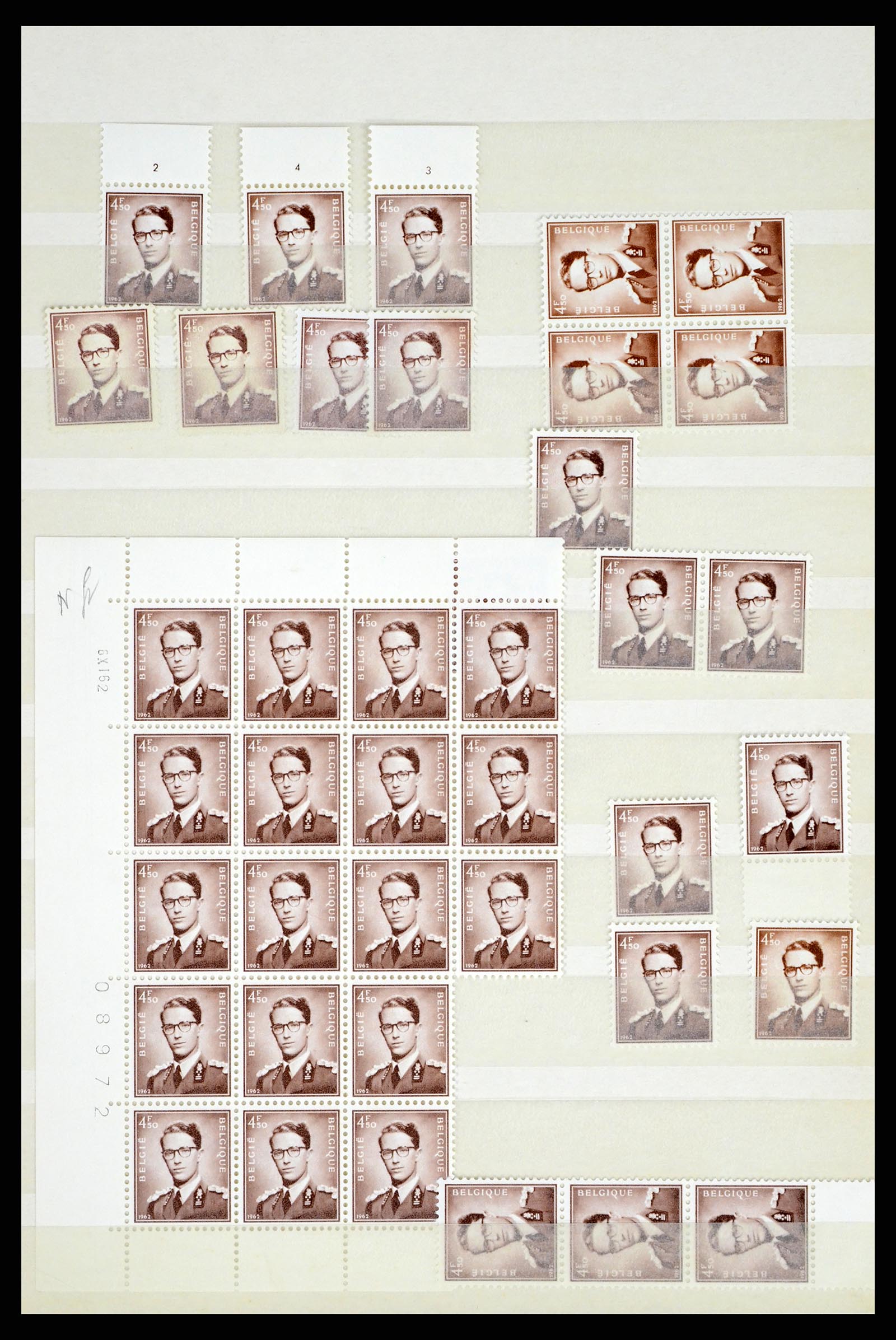 38028 0013 - Postzegelverzameling 38028 België 1953-1966.