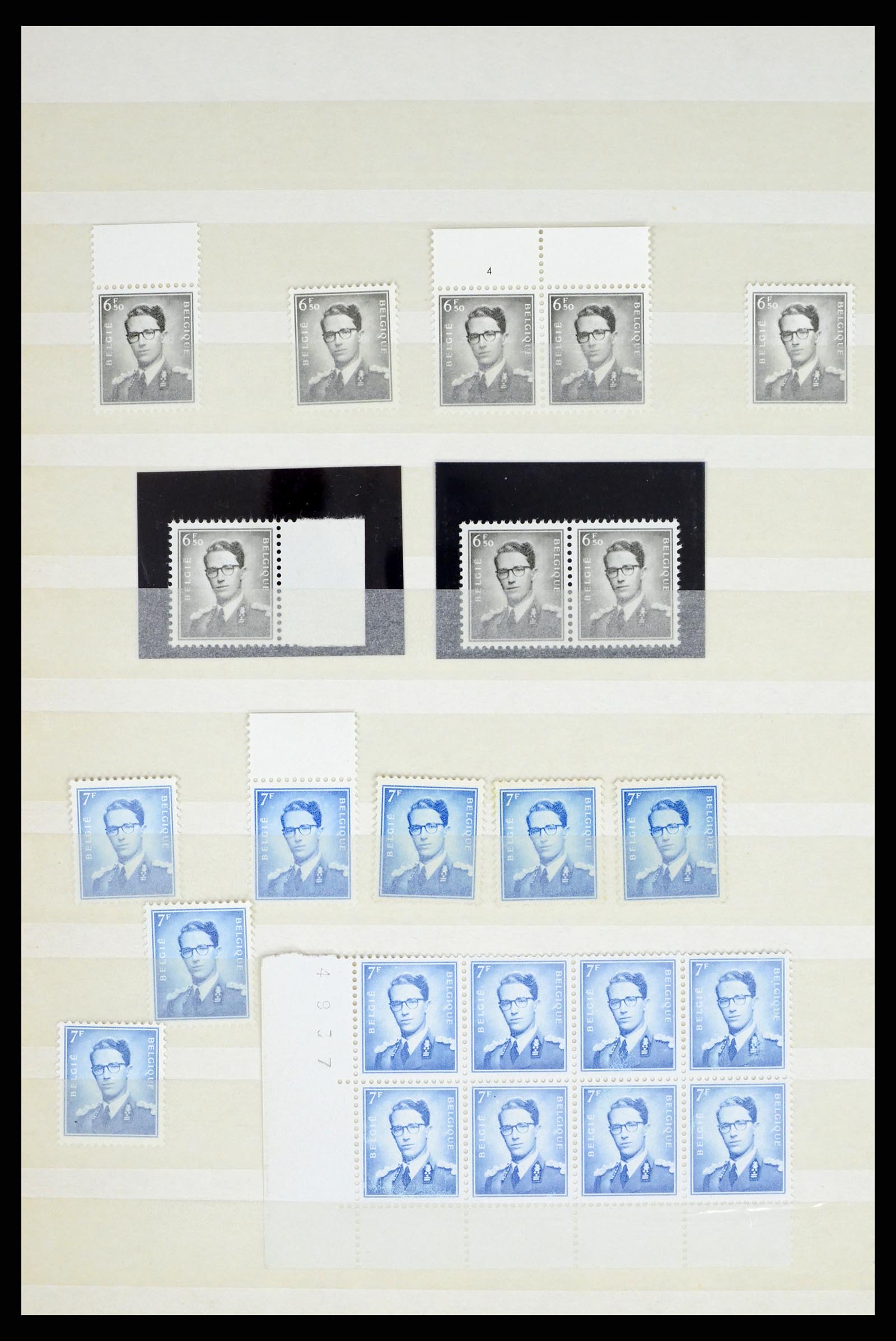 38028 0016 - Postzegelverzameling 38028 België 1953-1966.