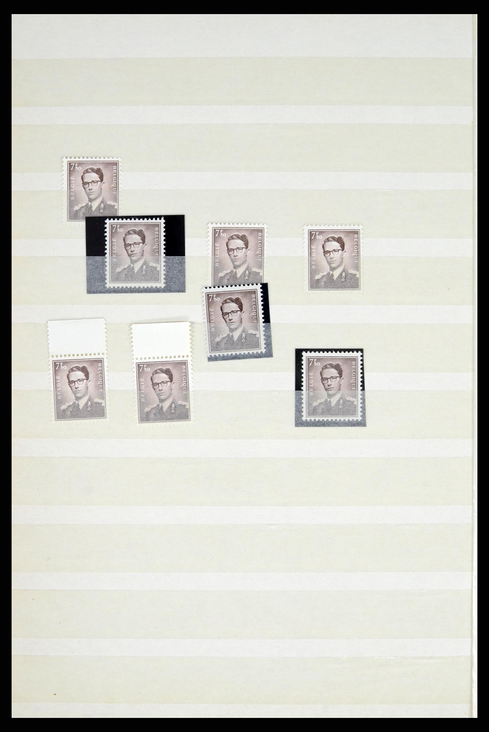 38028 0018 - Stamp collection 38028 Belgium 1953-1966.