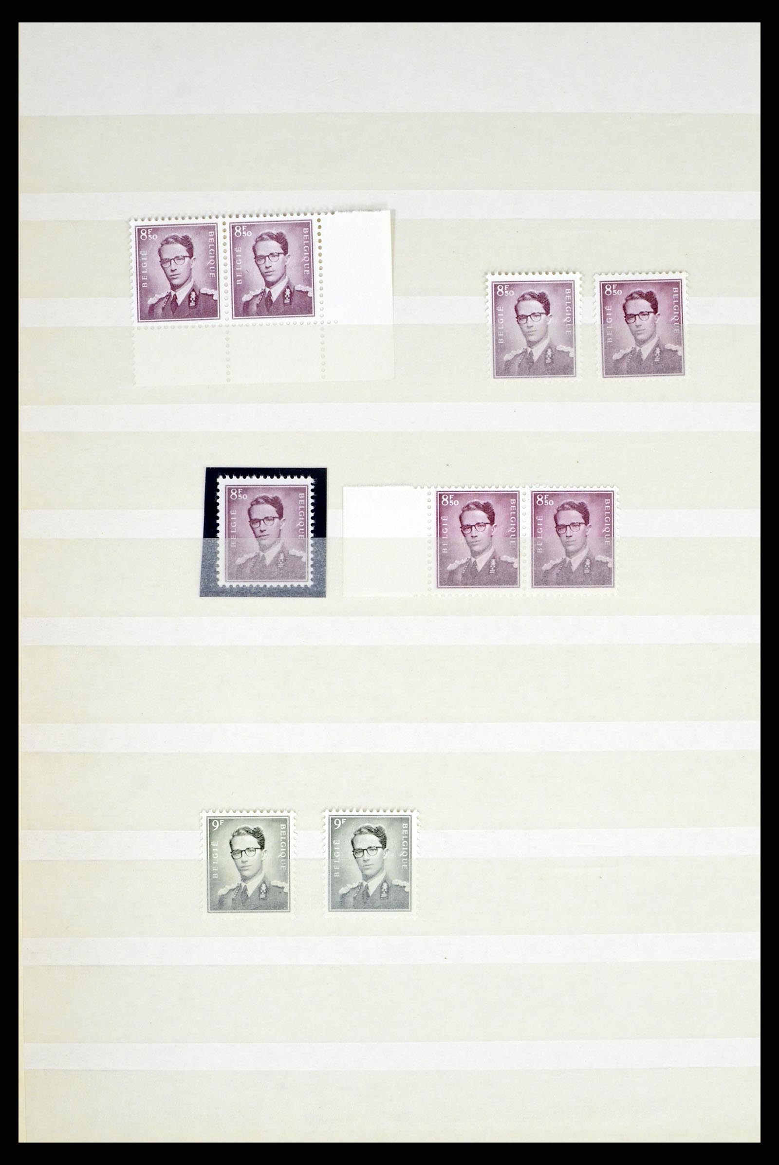 38028 0020 - Stamp collection 38028 Belgium 1953-1966.
