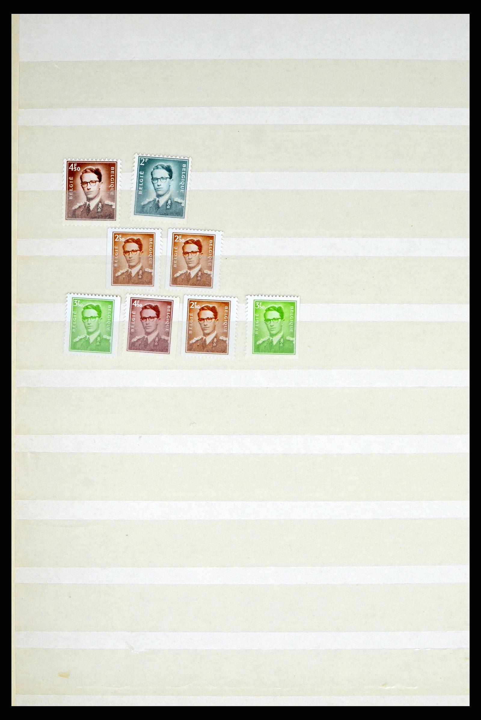 38028 0024 - Postzegelverzameling 38028 België 1953-1966.