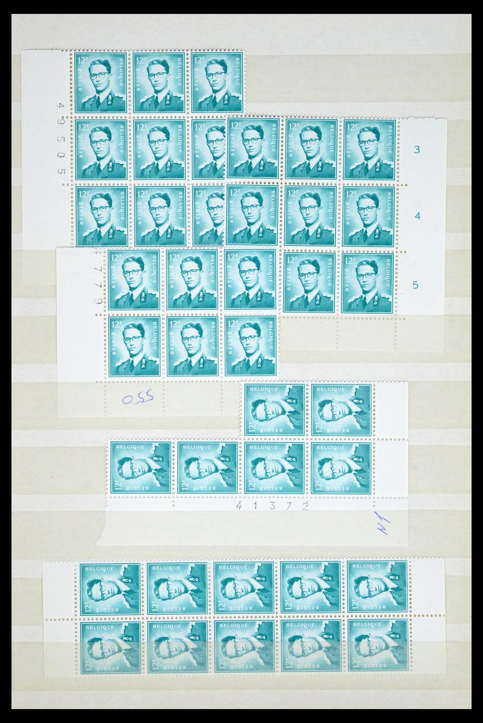 38028 0025 - Postzegelverzameling 38028 België 1953-1966.
