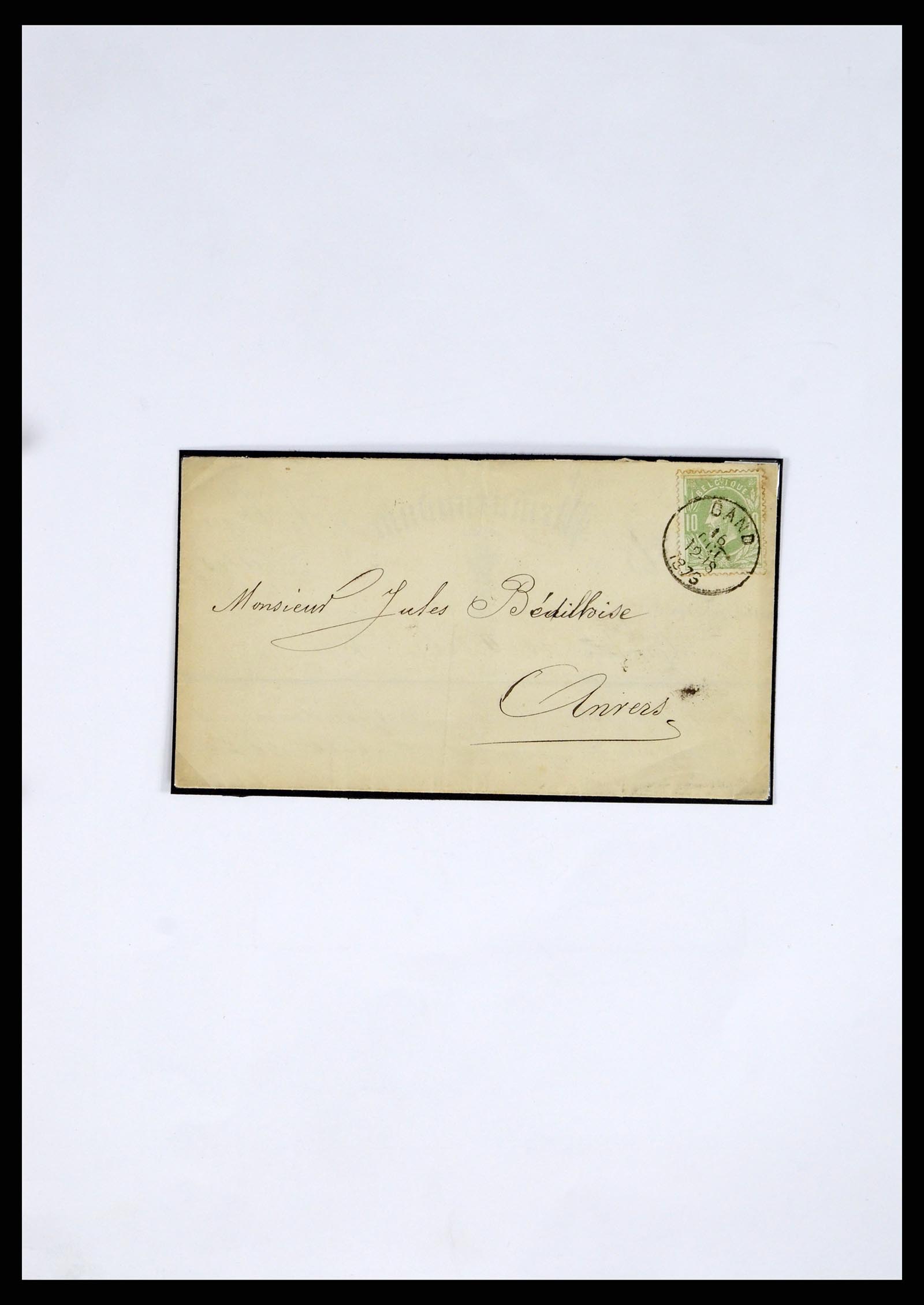 38033 0018 - Postzegelverzameling 38033 België klassiek 1849-1905.