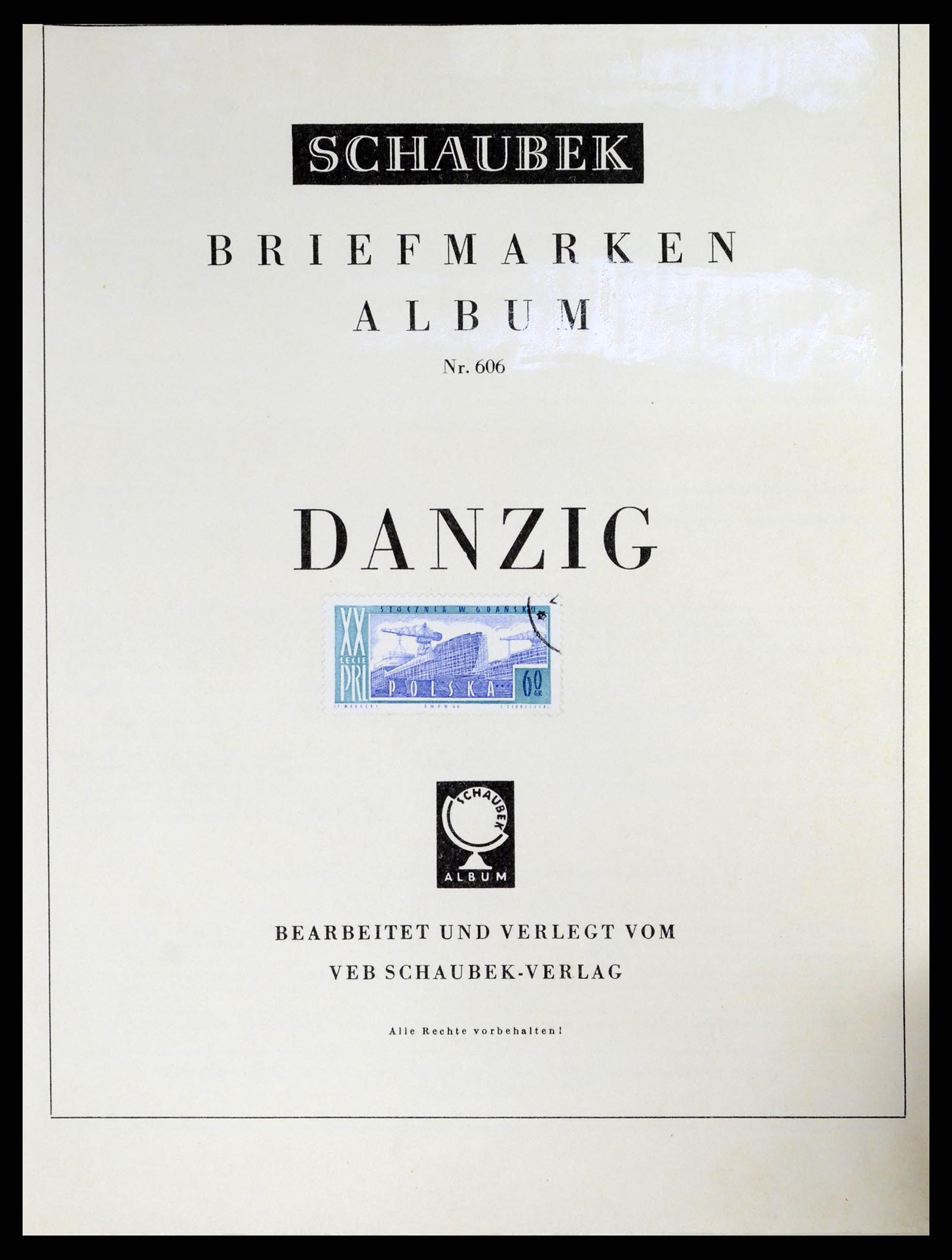 38034 0001 - Postzegelverzameling 38034 Danzig 1920-1939.