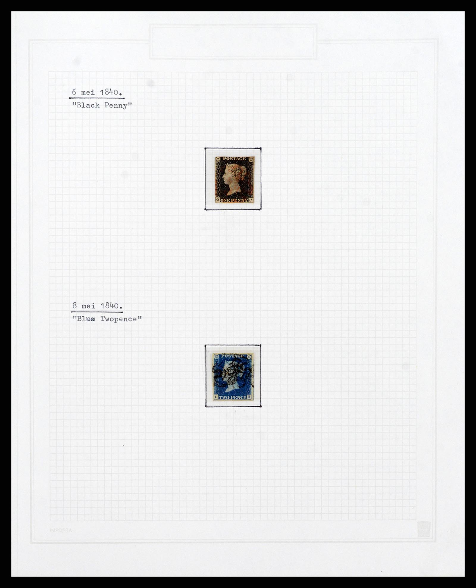 38035 001 - Postzegelverzameling 38035 Engeland 1840-2004.