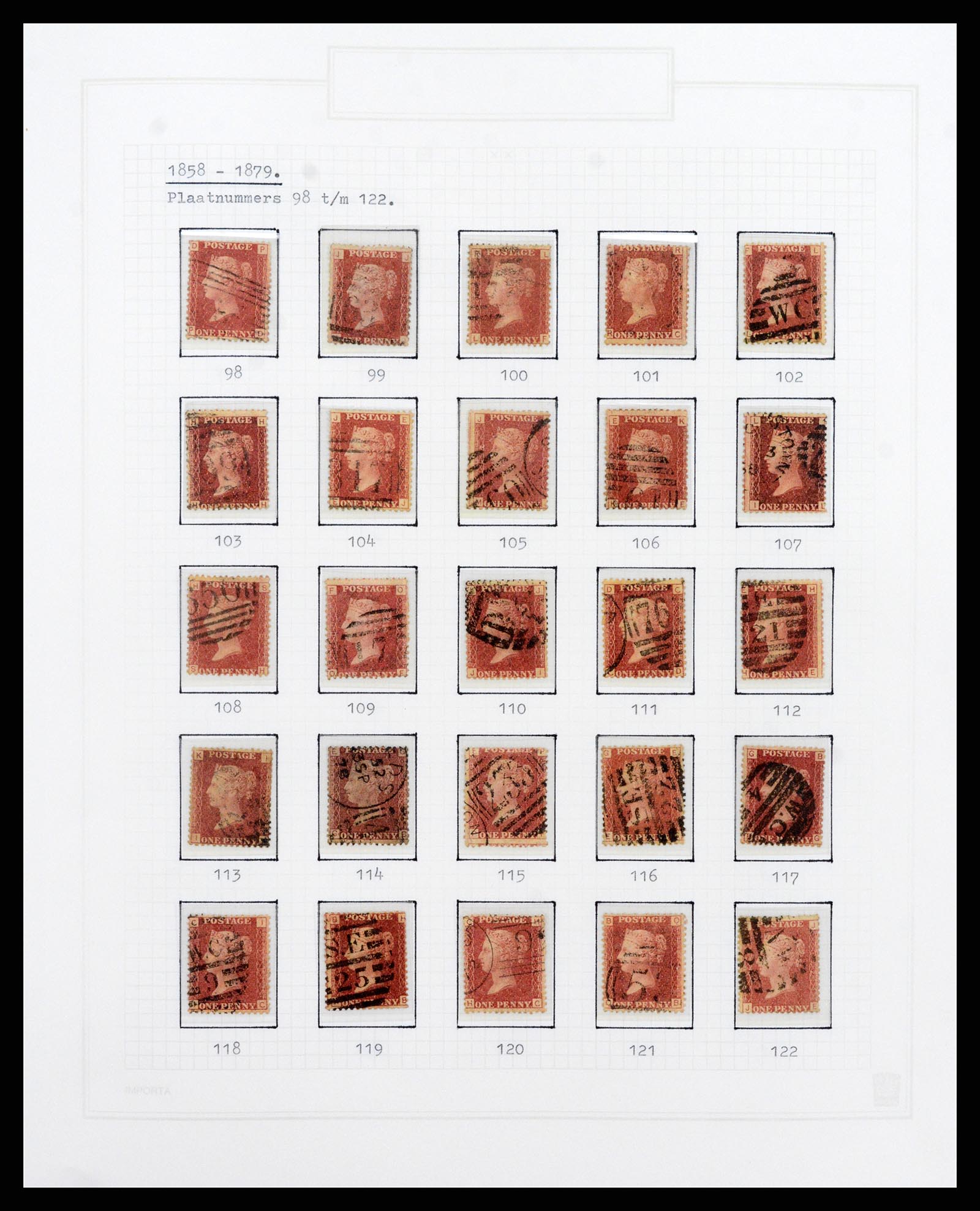 38035 007 - Postzegelverzameling 38035 Engeland 1840-2004.