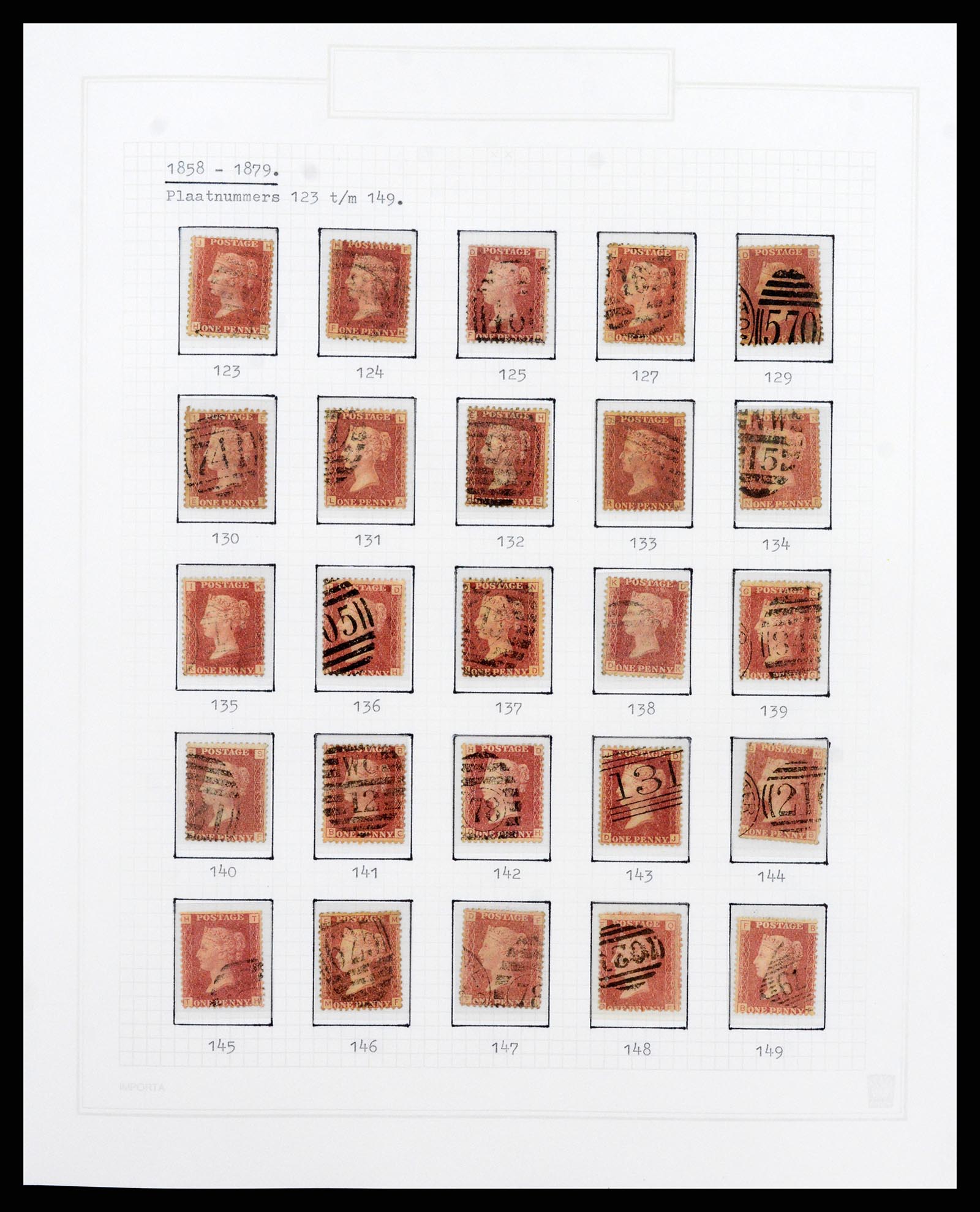38035 008 - Postzegelverzameling 38035 Engeland 1840-2004.