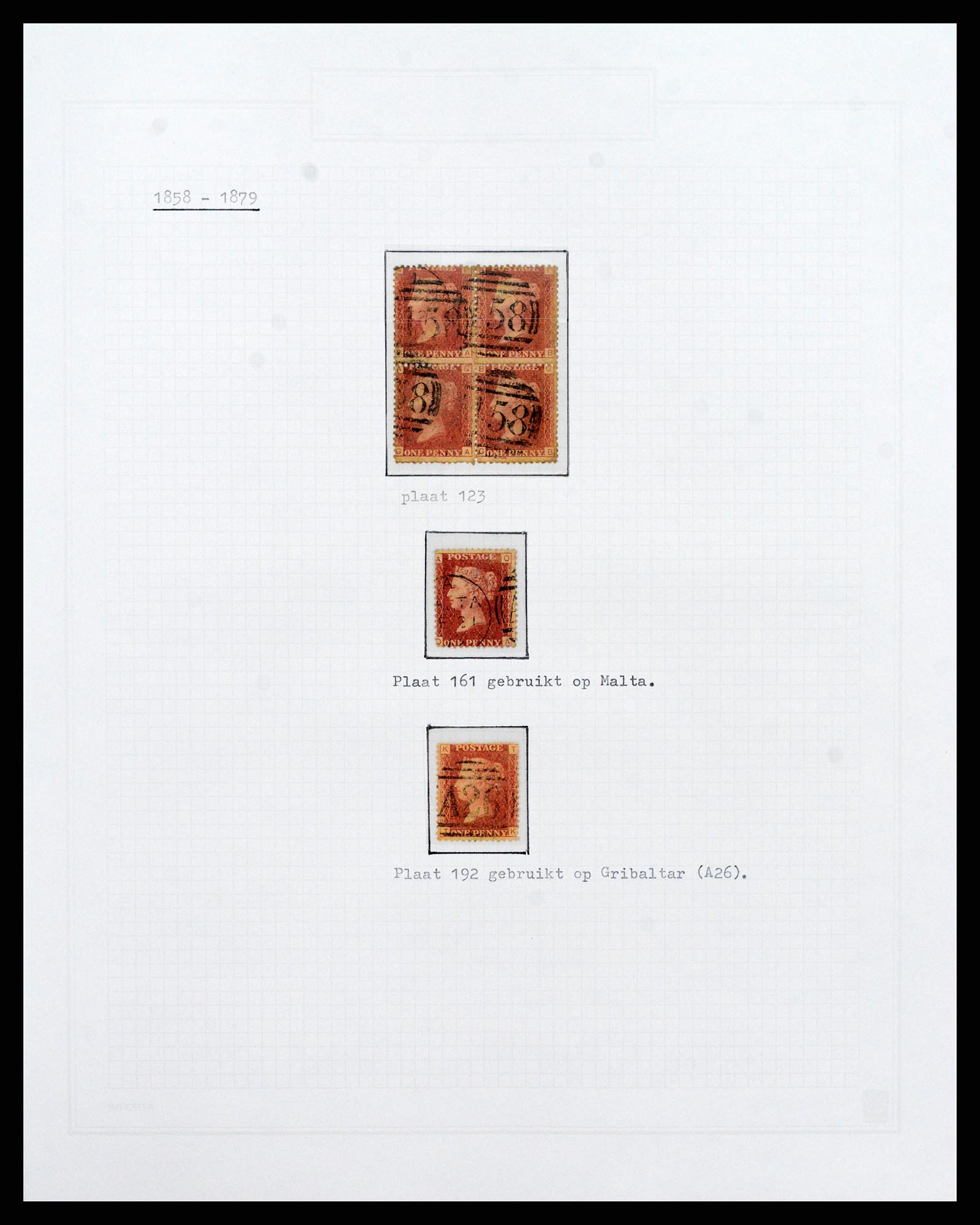 38035 012 - Postzegelverzameling 38035 Engeland 1840-2004.