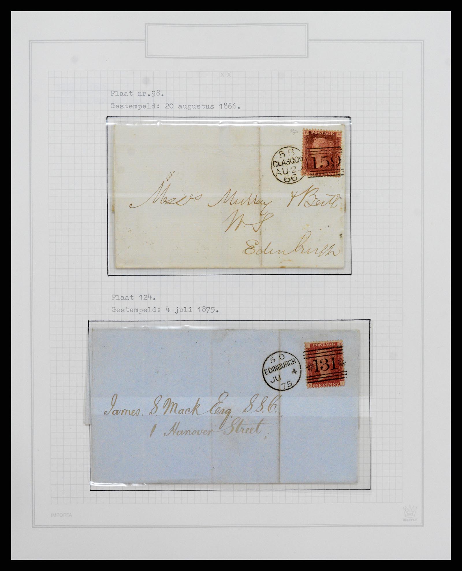 38035 013 - Postzegelverzameling 38035 Engeland 1840-2004.