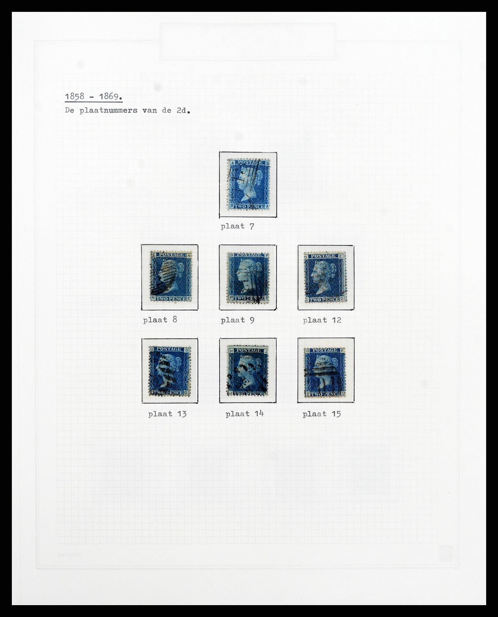 38035 014 - Postzegelverzameling 38035 Engeland 1840-2004.