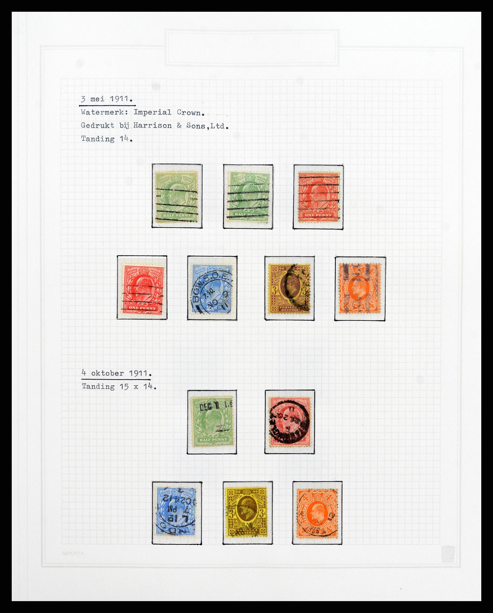 38035 026 - Postzegelverzameling 38035 Engeland 1840-2004.