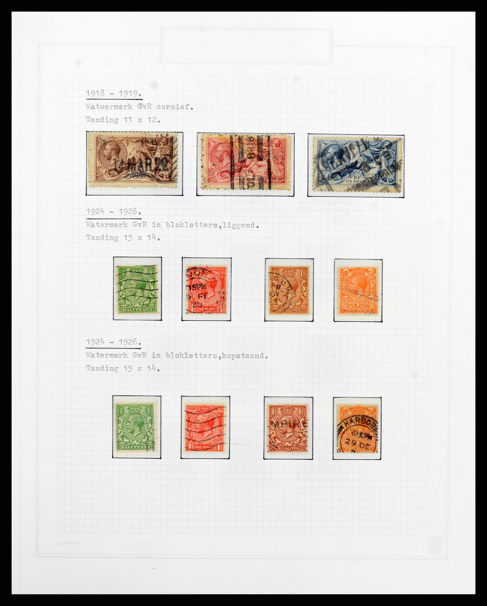 38035 031 - Postzegelverzameling 38035 Engeland 1840-2004.