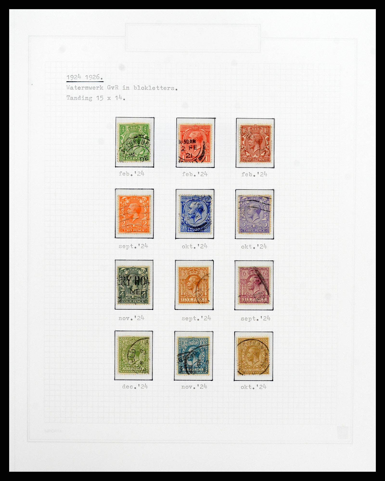 38035 032 - Postzegelverzameling 38035 Engeland 1840-2004.