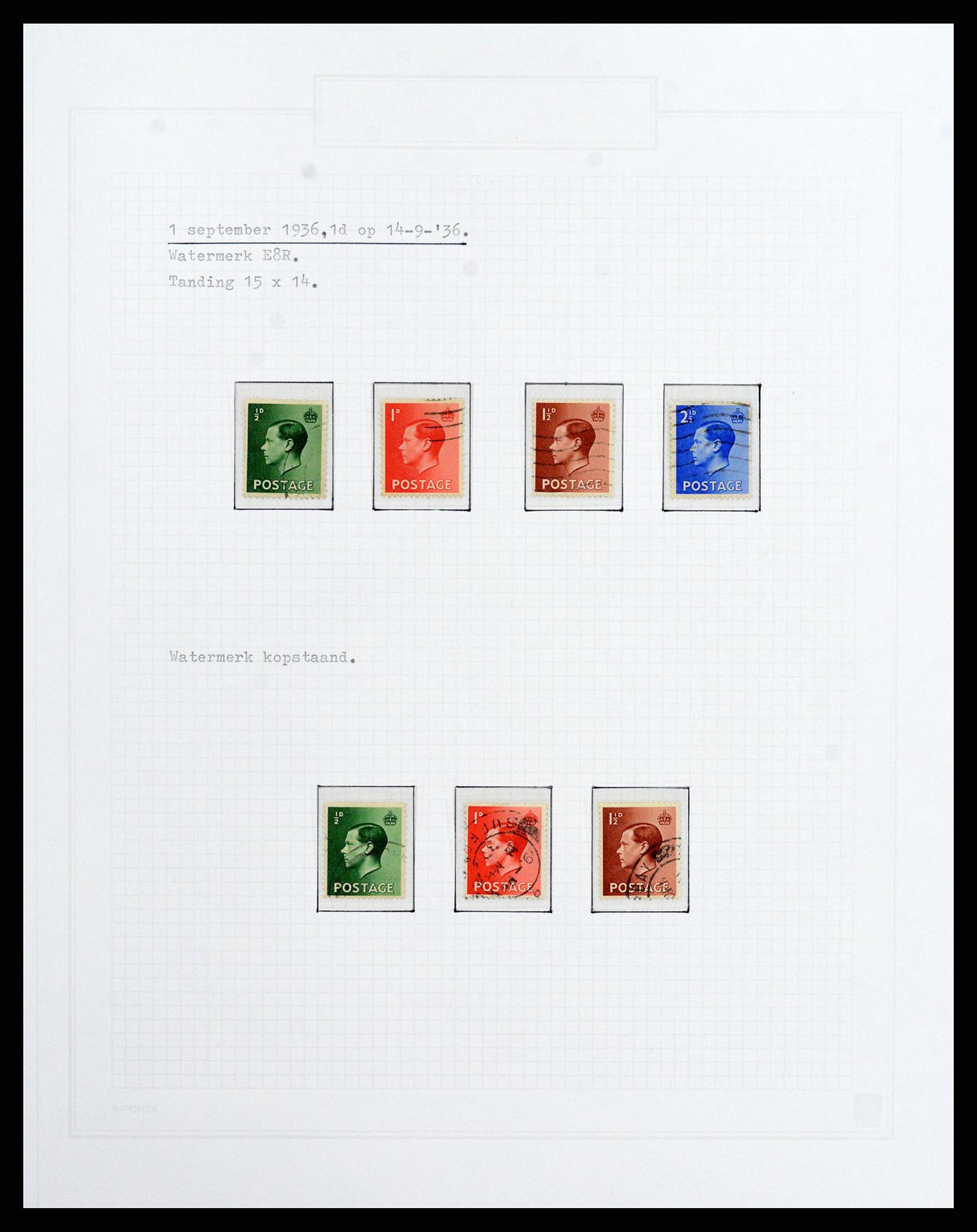 38035 035 - Postzegelverzameling 38035 Engeland 1840-2004.