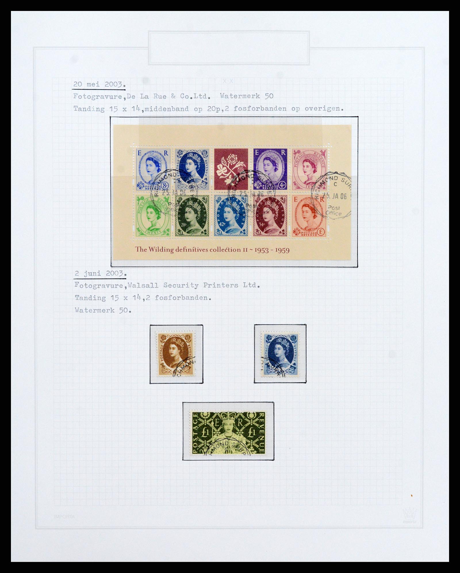38035 059 - Stamp collection 38035 Great Britain 1840-2004.