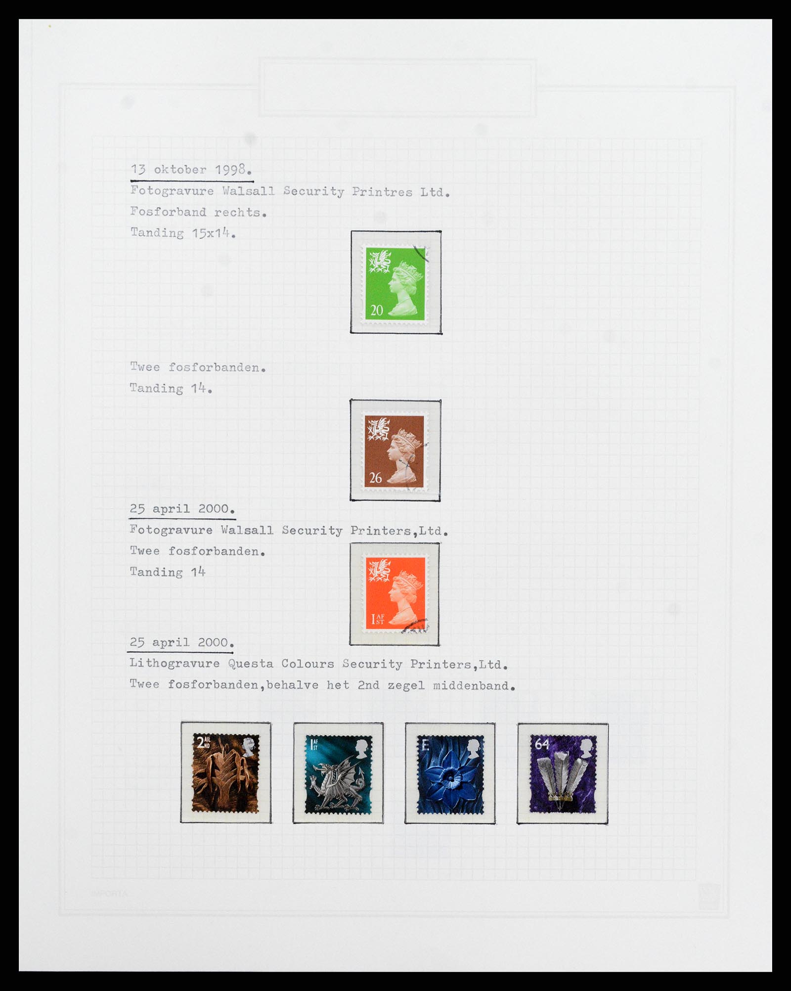 38035 144 - Postzegelverzameling 38035 Engeland 1840-2004.