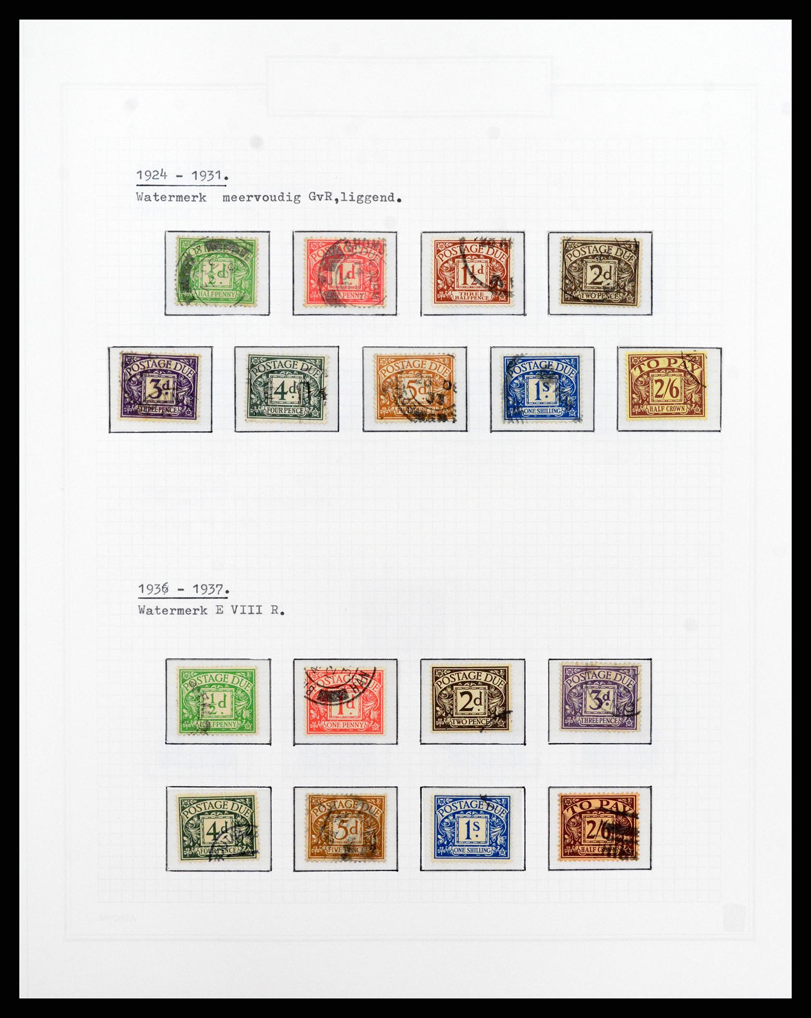 38035 147 - Postzegelverzameling 38035 Engeland 1840-2004.