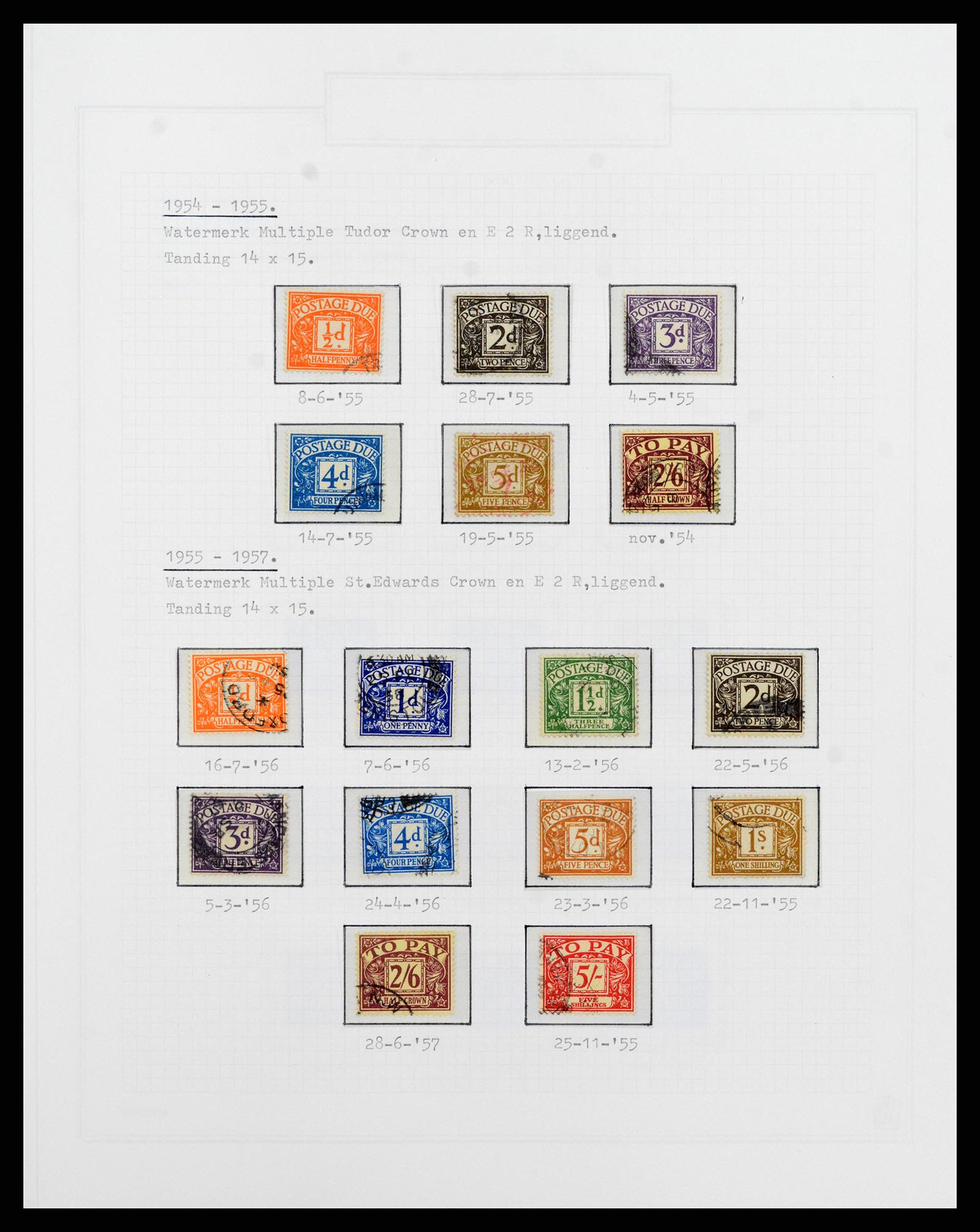 38035 149 - Postzegelverzameling 38035 Engeland 1840-2004.