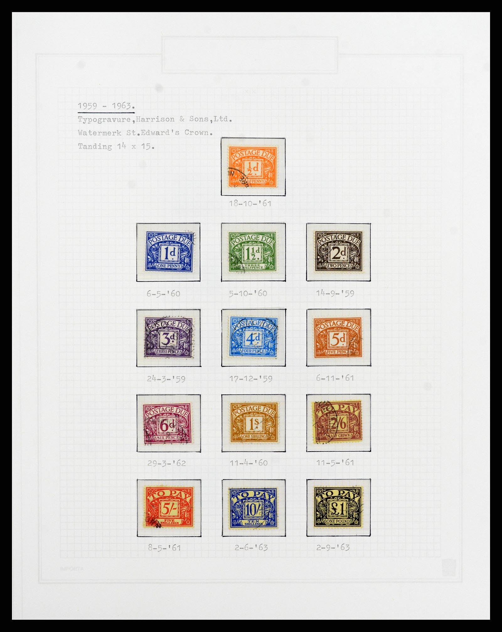38035 150 - Postzegelverzameling 38035 Engeland 1840-2004.