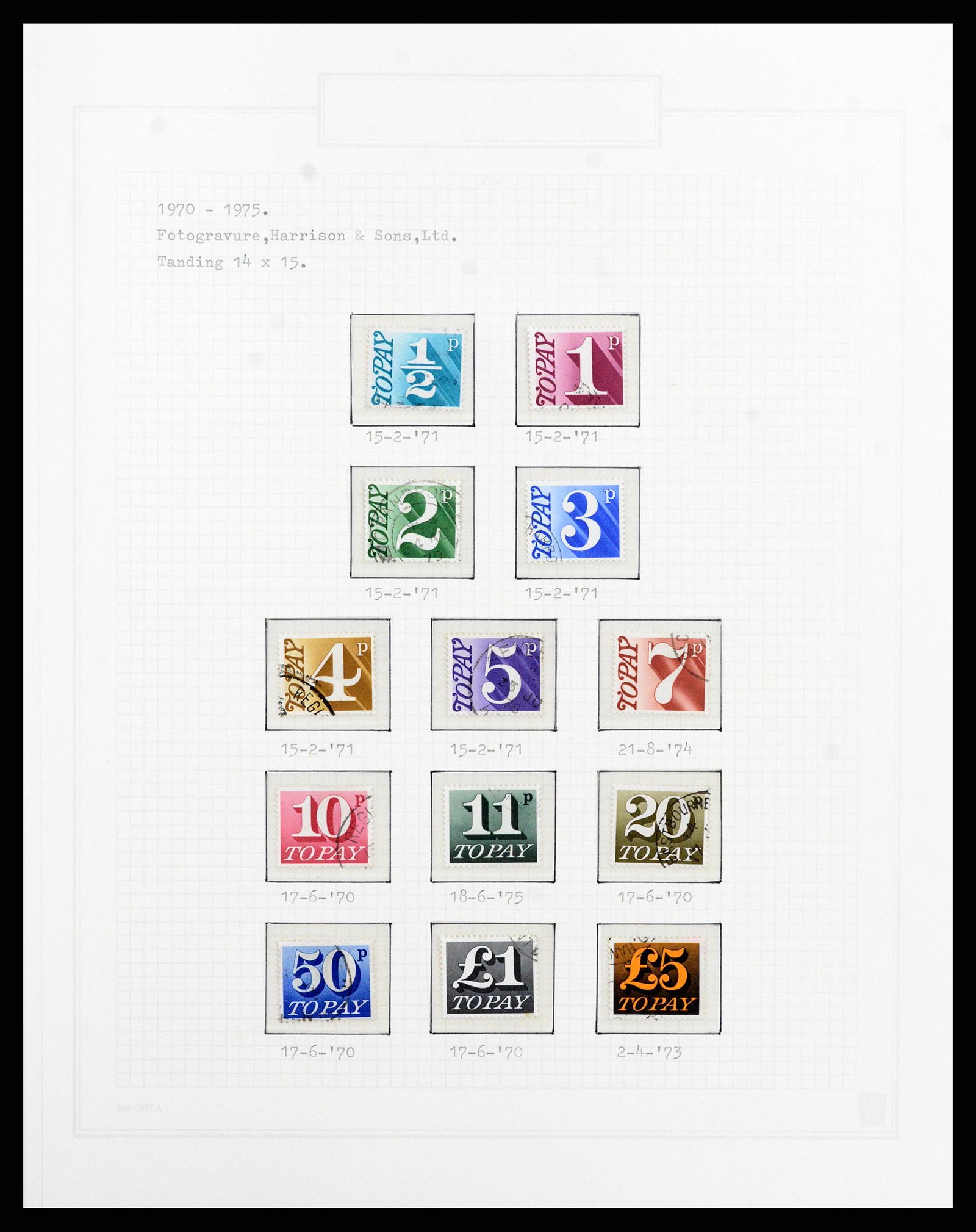 38035 152 - Postzegelverzameling 38035 Engeland 1840-2004.