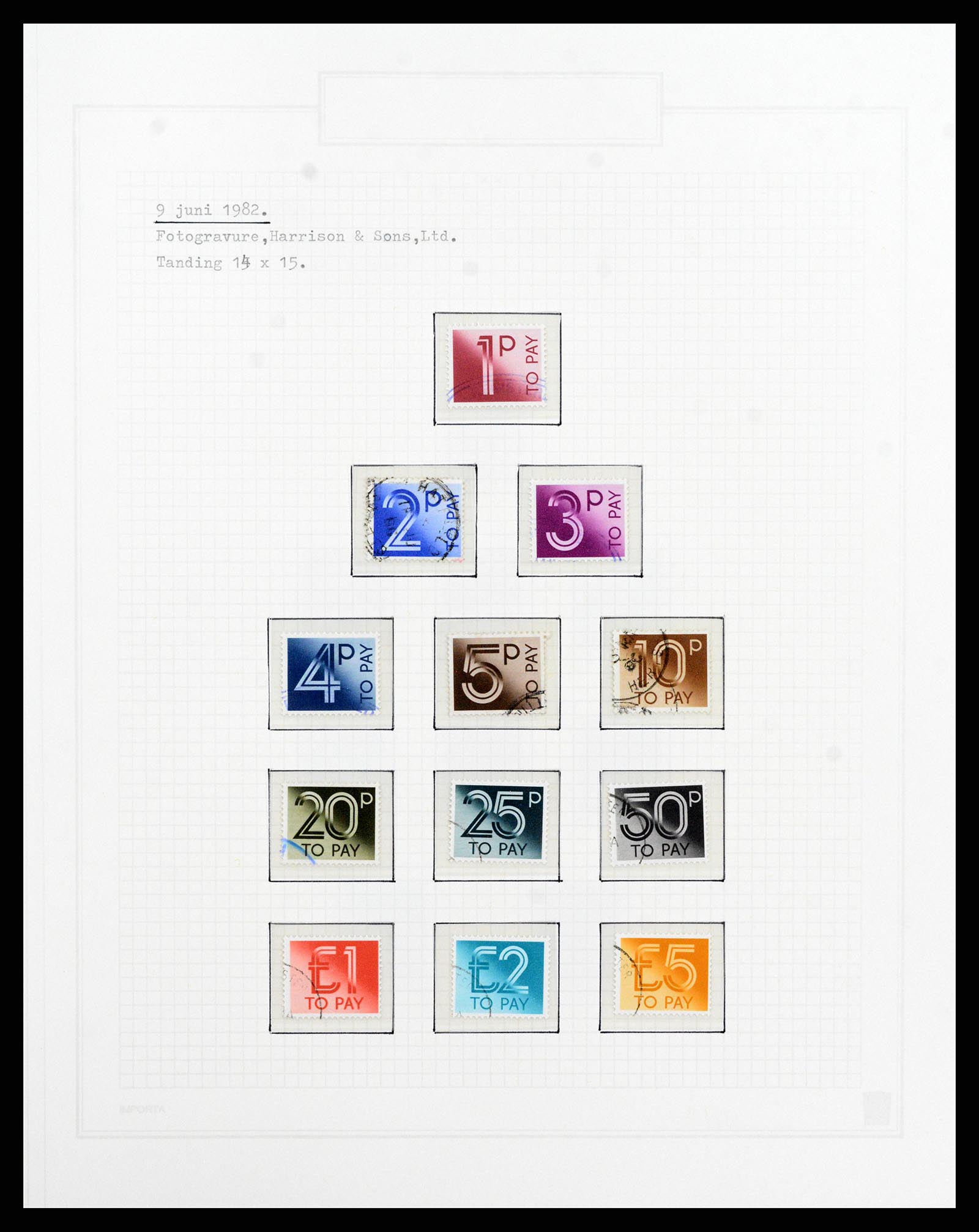 38035 153 - Postzegelverzameling 38035 Engeland 1840-2004.