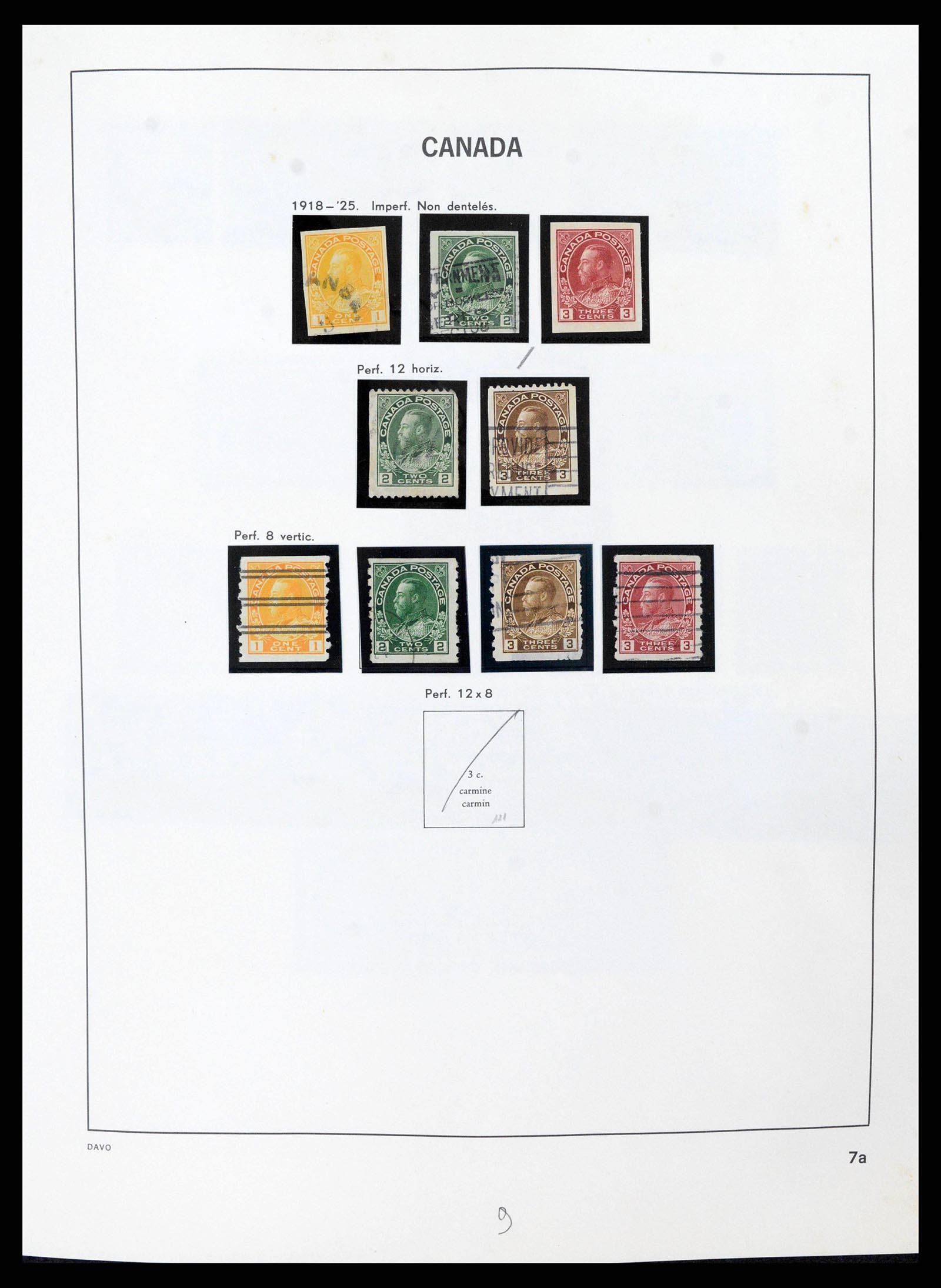 38036 0018 - Postzegelverzameling 38036 Canada 1851-1980.