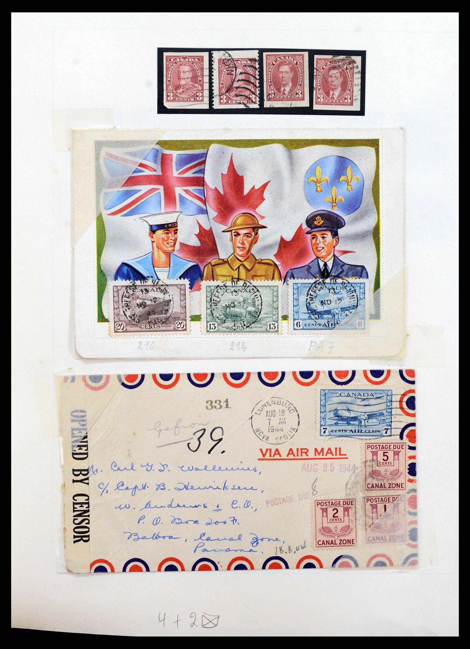 38036 0033 - Stamp collection 38036 Canada 1851-1980.