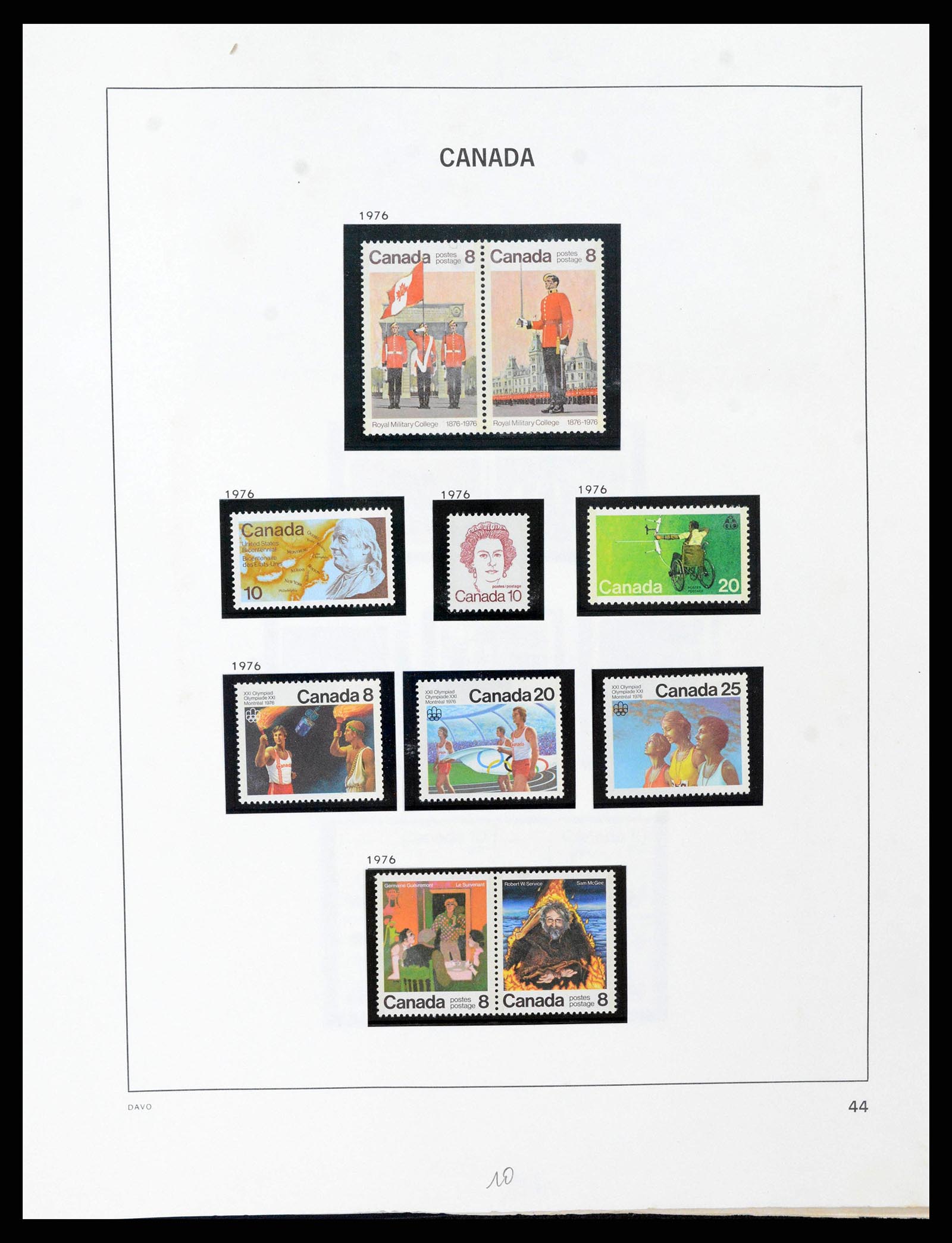 38036 0105 - Stamp collection 38036 Canada 1851-1980.