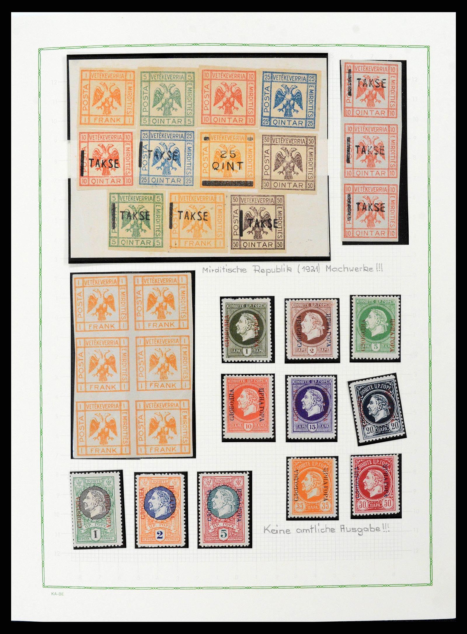 38037 0006 - Stamp collection 38037 Albania 1913-1960.