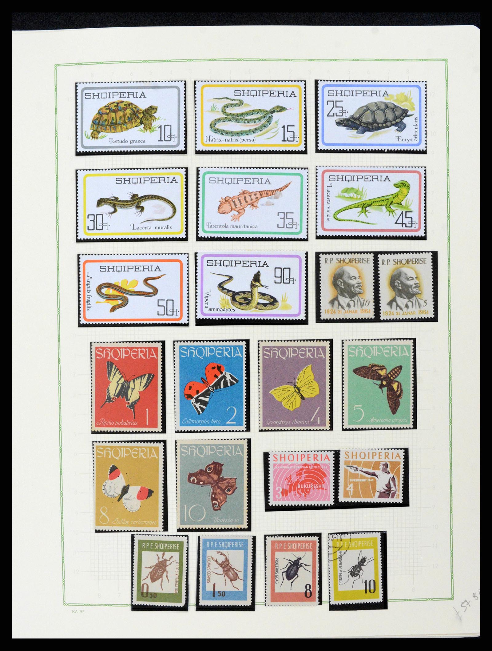 38037 0016 - Stamp collection 38037 Albania 1913-1960.