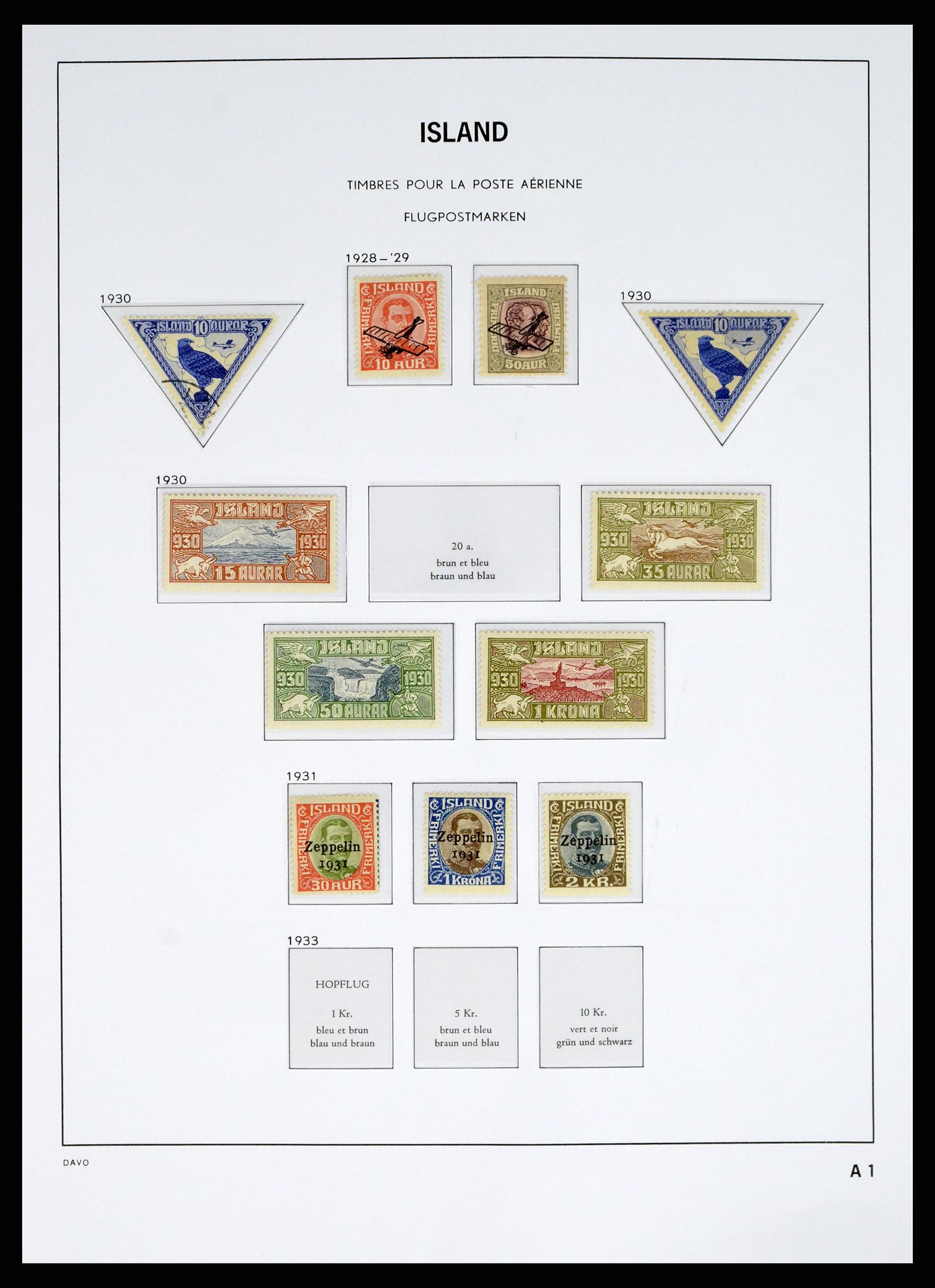 38040 0057 - Stamp collection 38040 Iceland 1873-1989.