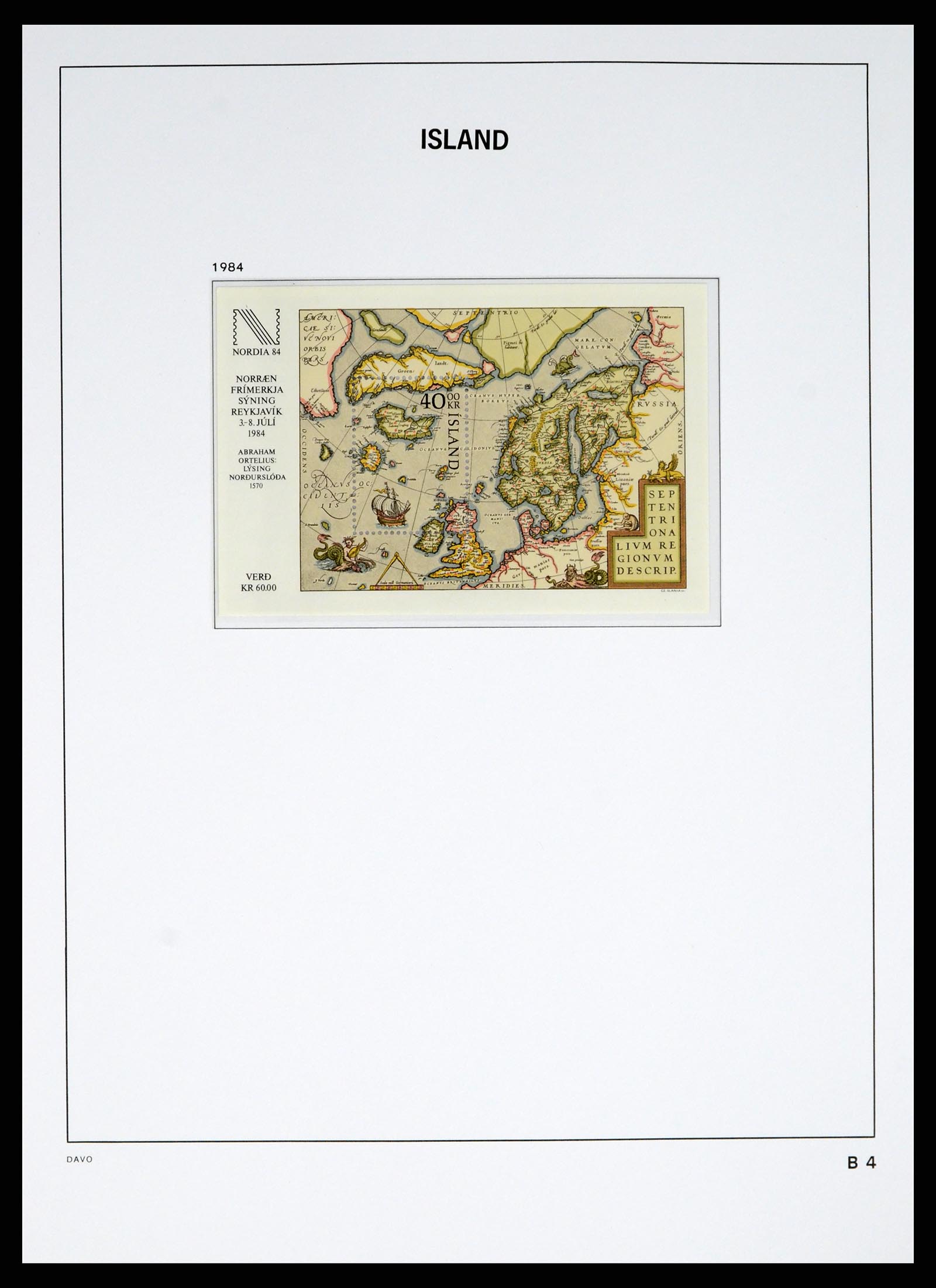 38040 0063 - Postzegelverzameling 38040 IJsland 1873-1989.