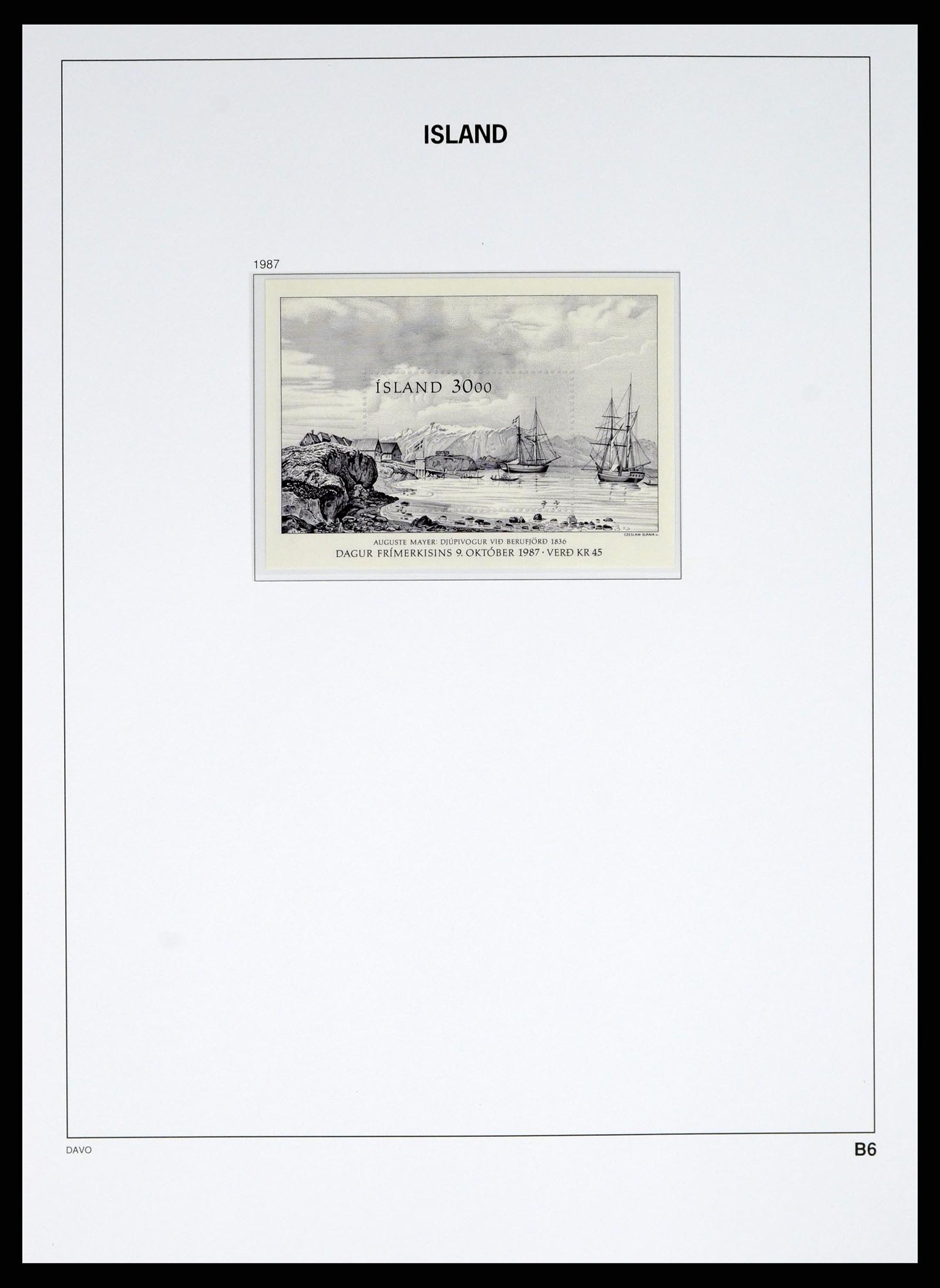 38040 0065 - Postzegelverzameling 38040 IJsland 1873-1989.