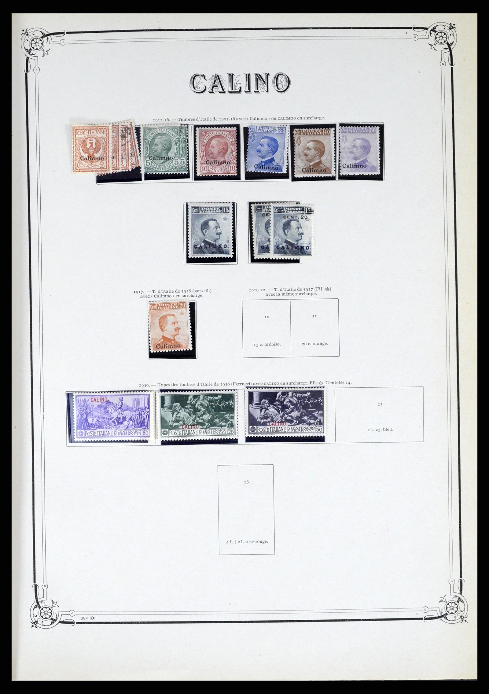 38044 012 - Postzegelverzameling 38044 Italiaanse koloniën 1874-1955.