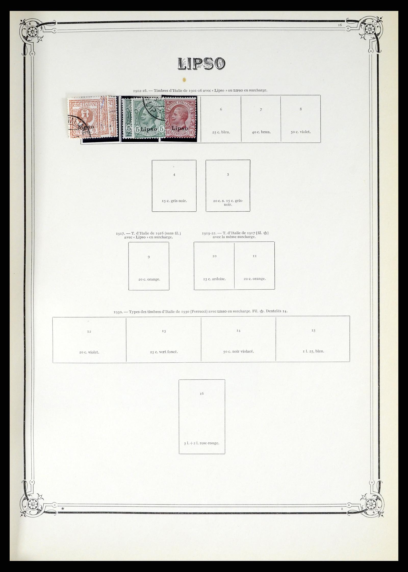 38044 018 - Postzegelverzameling 38044 Italiaanse koloniën 1874-1955.