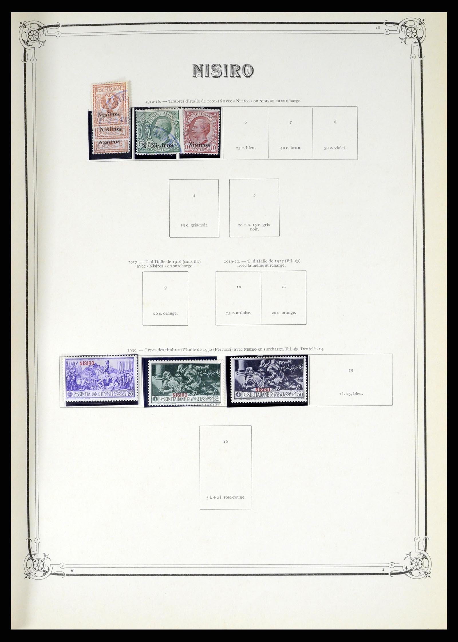 38044 020 - Postzegelverzameling 38044 Italiaanse koloniën 1874-1955.