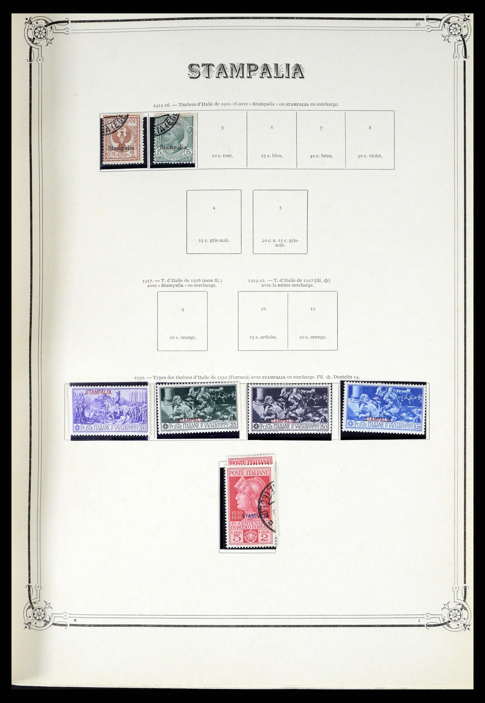 38044 029 - Postzegelverzameling 38044 Italiaanse koloniën 1874-1955.