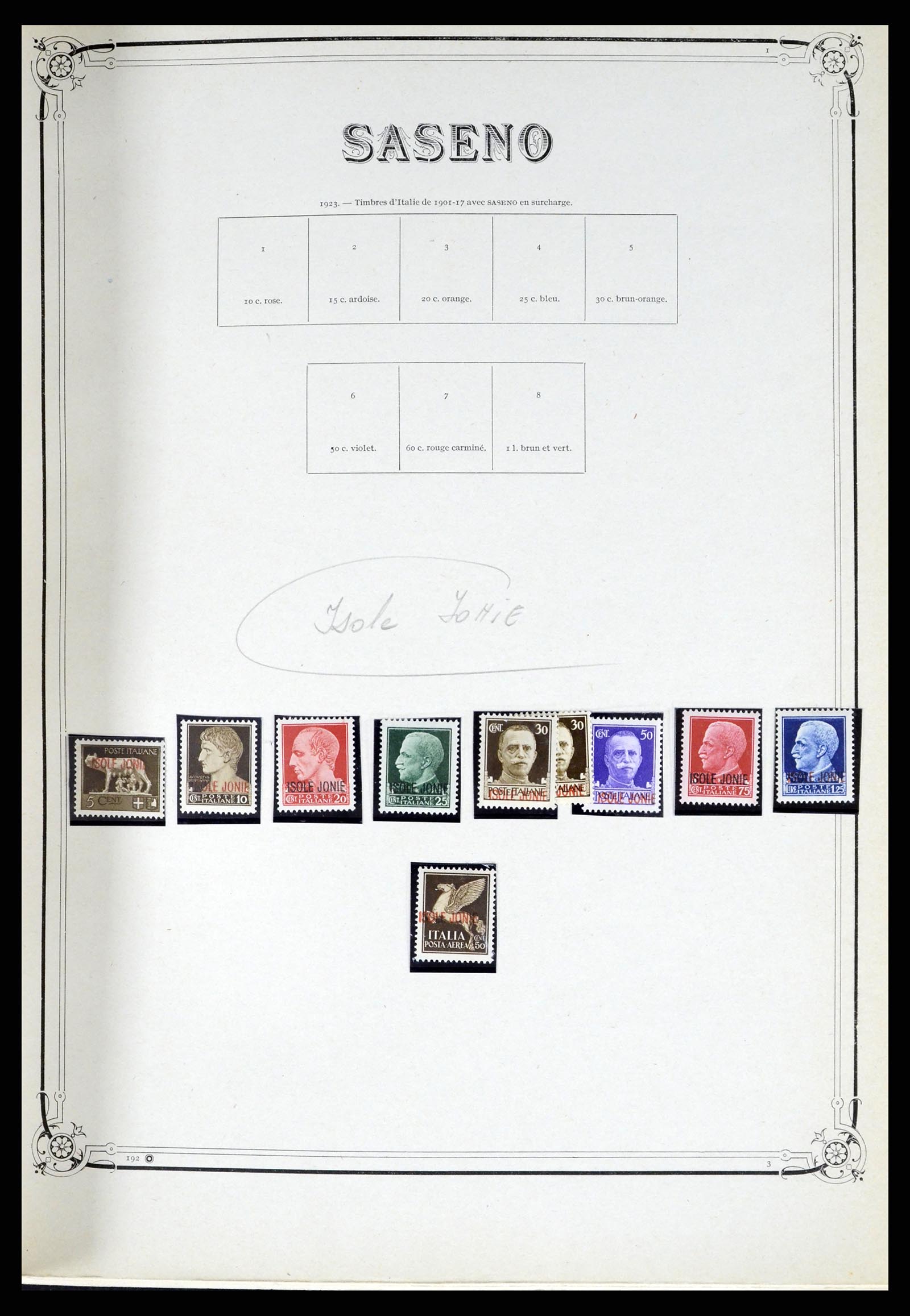 38044 036 - Postzegelverzameling 38044 Italiaanse koloniën 1874-1955.
