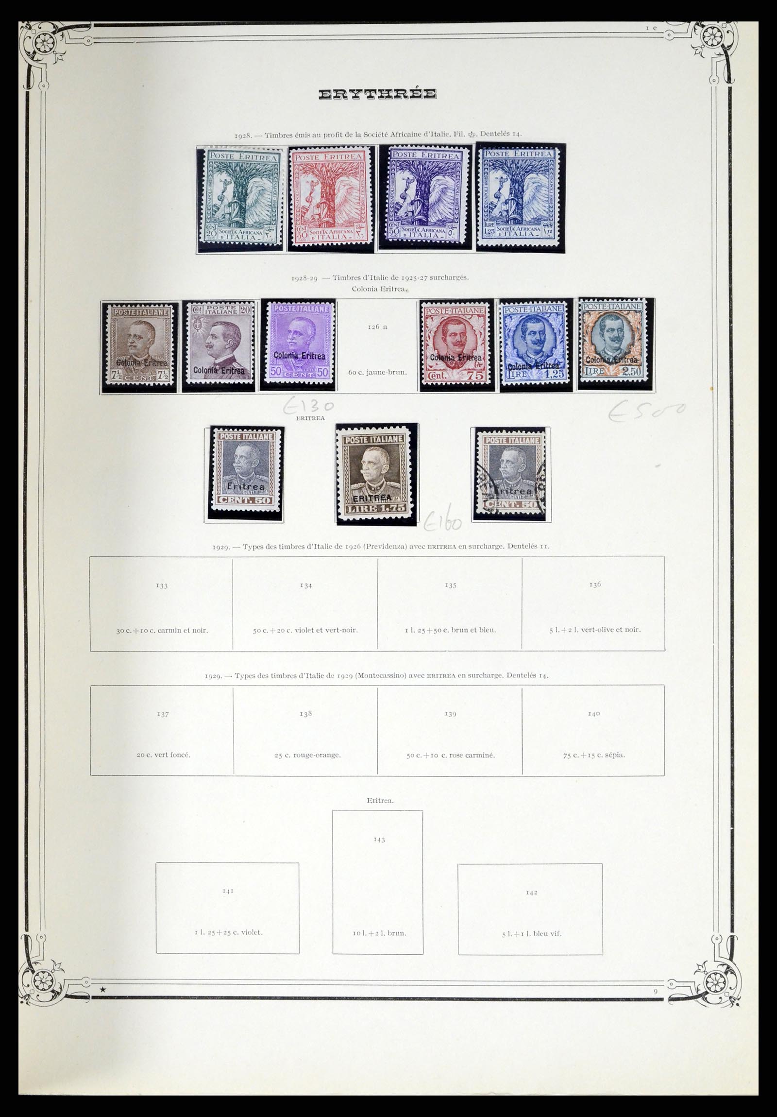 38044 046 - Postzegelverzameling 38044 Italiaanse koloniën 1874-1955.
