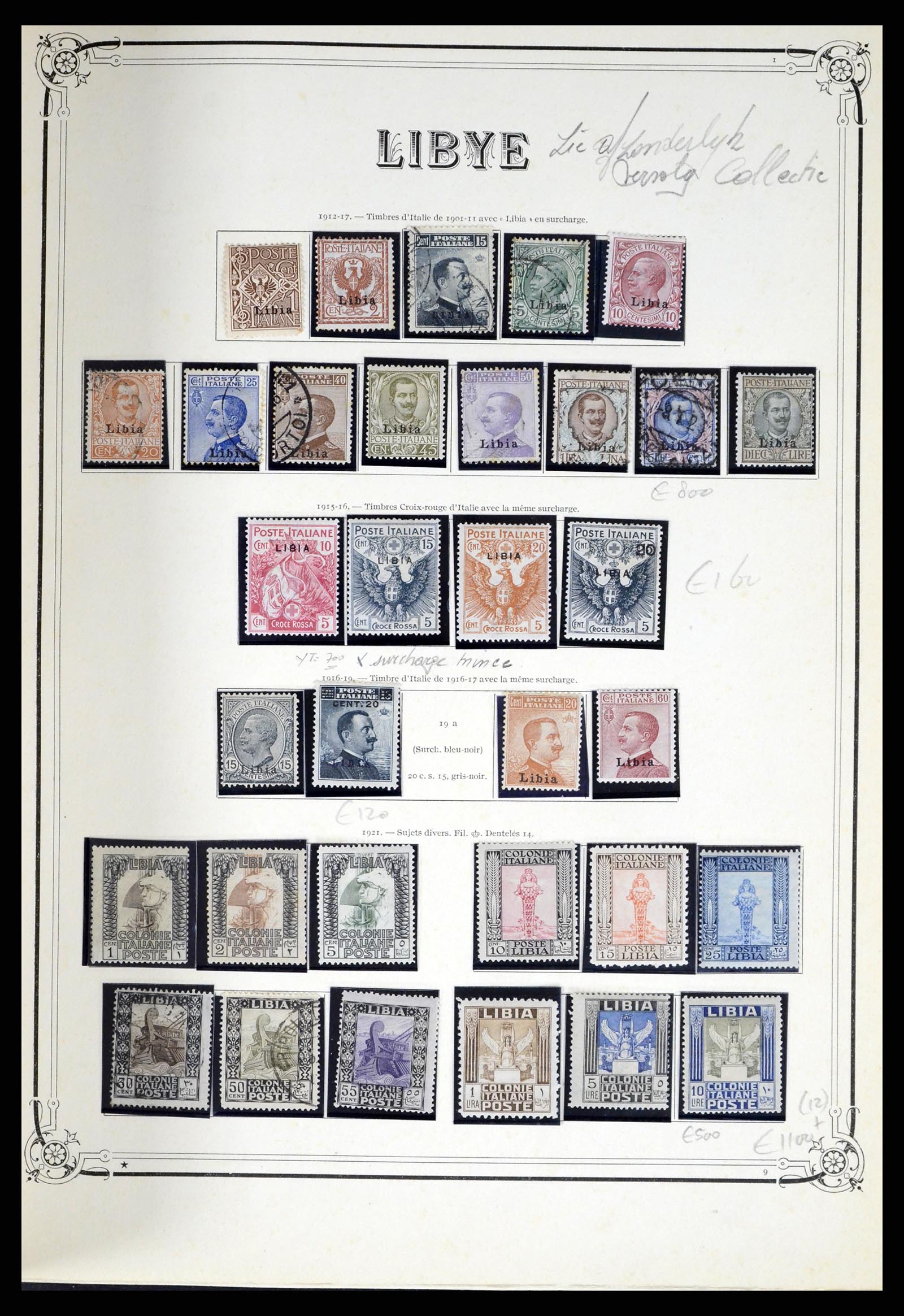 38044 058 - Postzegelverzameling 38044 Italiaanse koloniën 1874-1955.